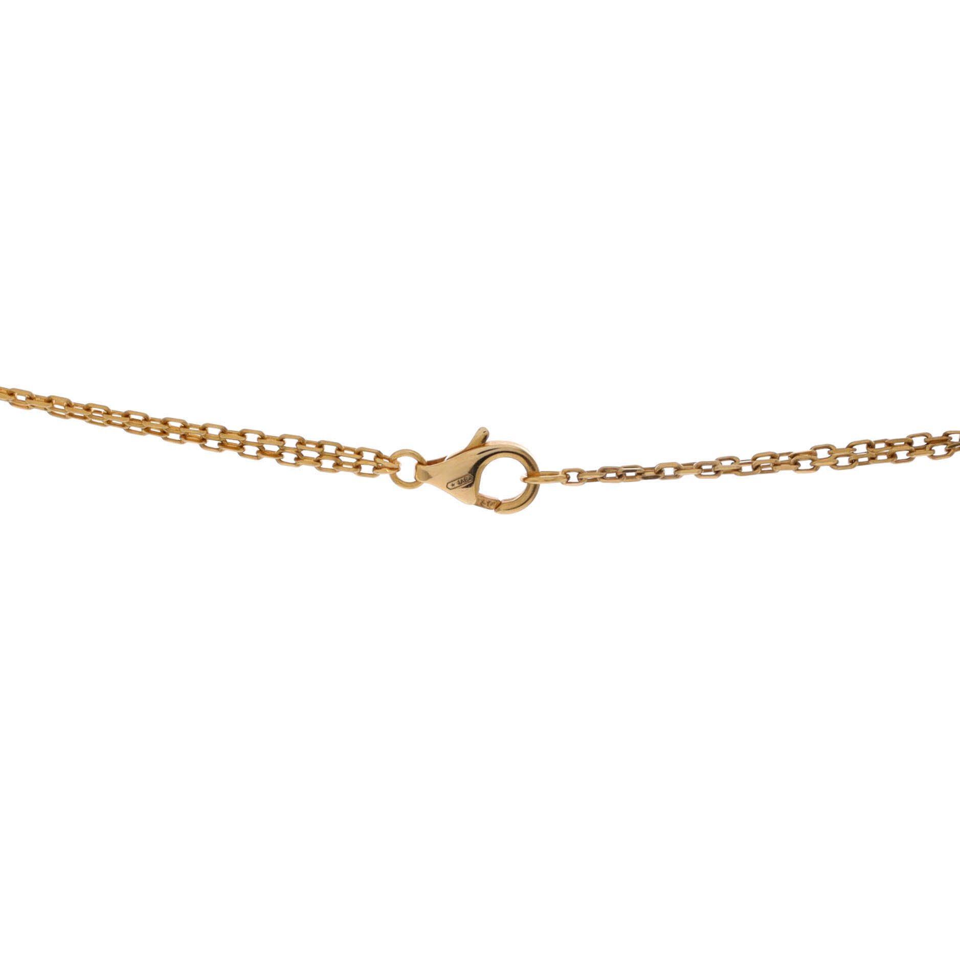 Cartier 2 Diamonds Love Pendant Necklace Size ONE SIZE - 4 Thumbnail