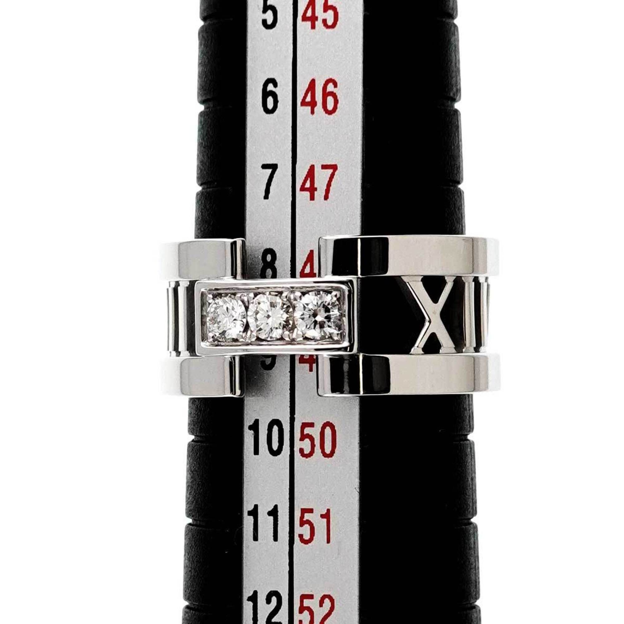 Tiffany & Co. Tiffany & Co. Atlas Diamond Ring, 18K White Gold (750) Size ONE SIZE - 5 Thumbnail
