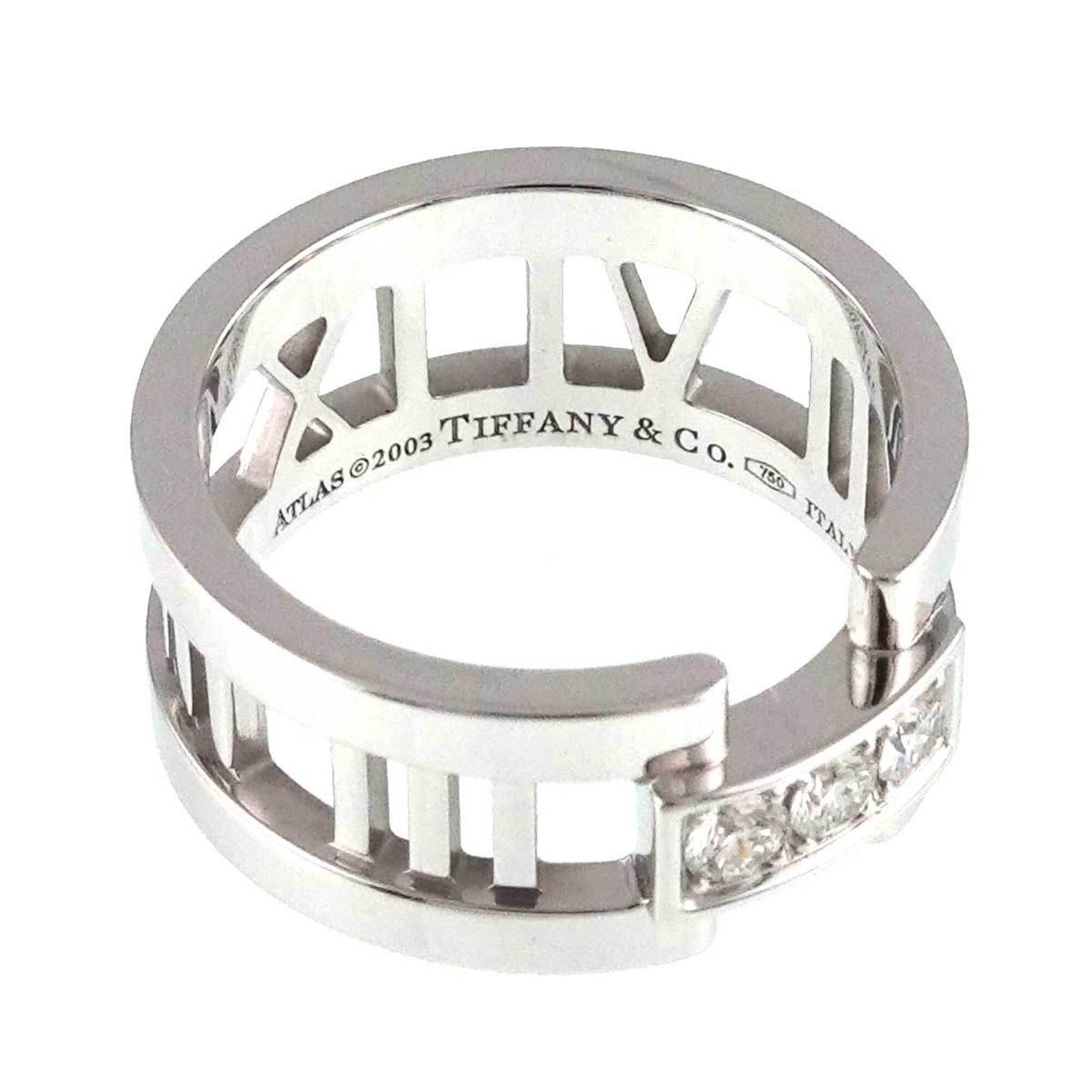 Tiffany & Co. Tiffany & Co. Atlas Diamond Ring, 18K White Gold (750) Size ONE SIZE - 3 Thumbnail