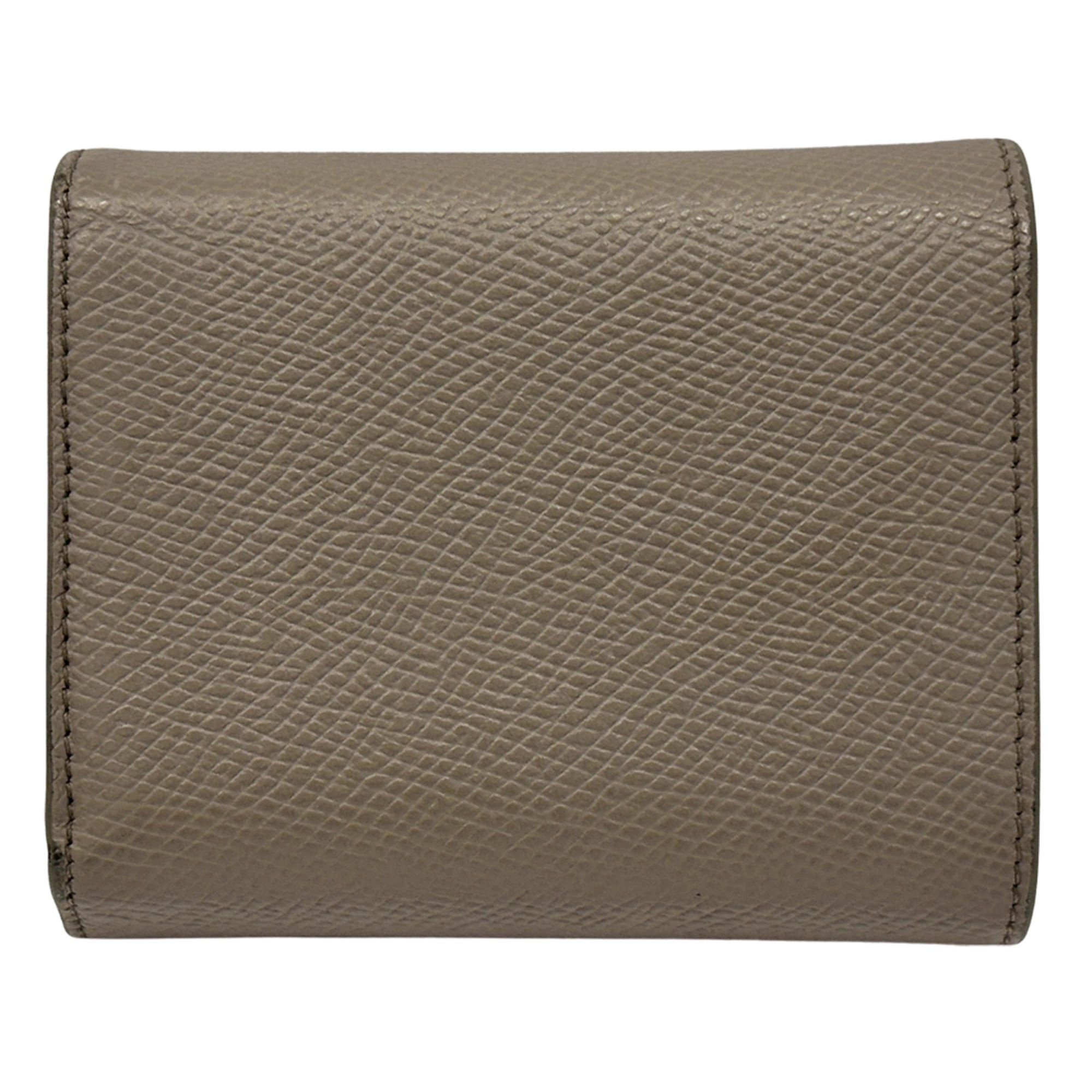 Celine Celine Women's Tri-fold Wallet, Leather, Small Gray, Mini Wallet Size ONE SIZE - 2 Thumbnail