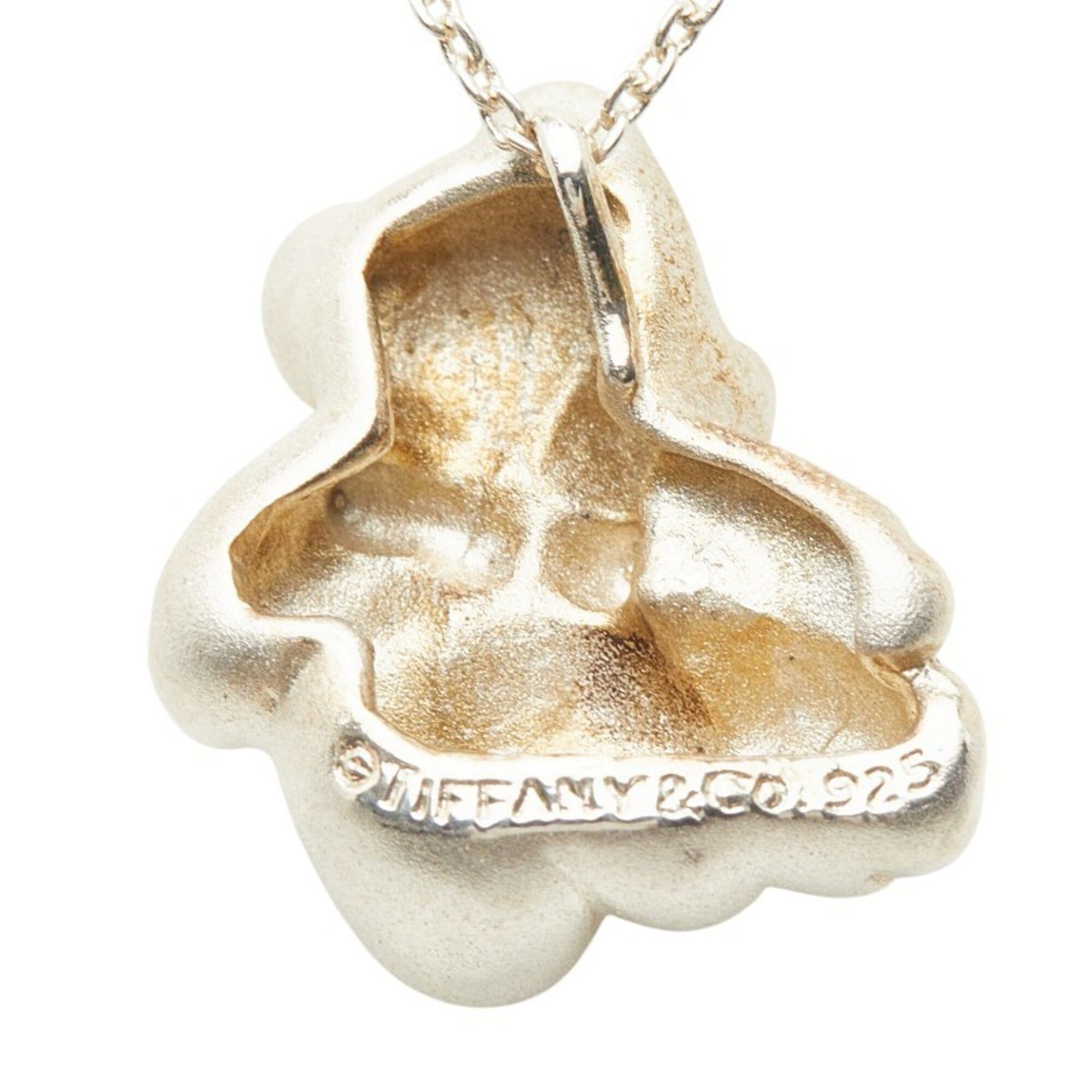 Tiffany & Co. Tiffany & Co. Teddy Bear Pendant Necklace, SV925 Silver, Women's. Size ONE SIZE - 3 Thumbnail