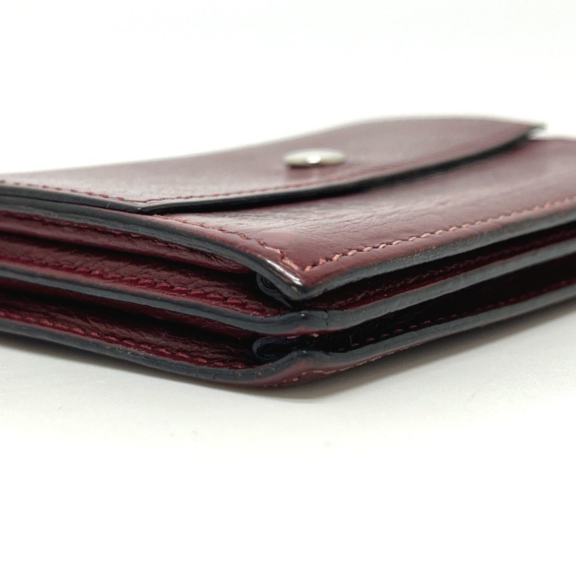 Hermes Hermes Sellier Business Card Holder, Leather, Women's, Rouge H, Silver Hardware Size ONE SIZE - 11 Thumbnail