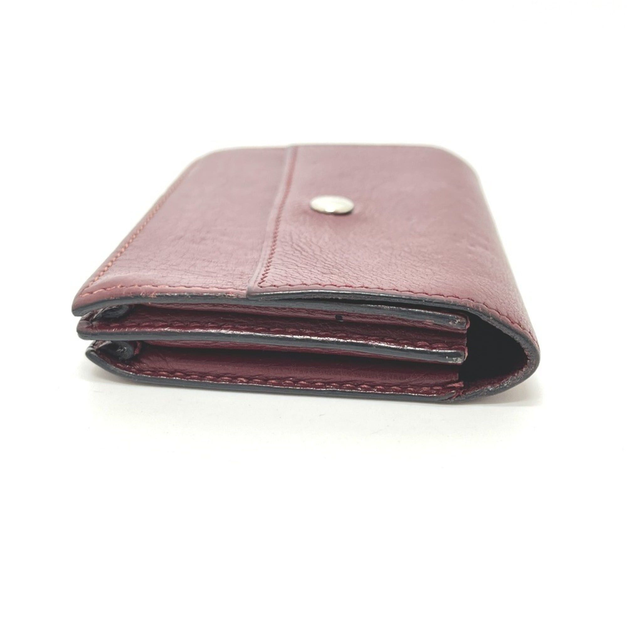 Hermes Hermes Sellier Business Card Holder, Leather, Women's, Rouge H, Silver Hardware Size ONE SIZE - 5 Thumbnail