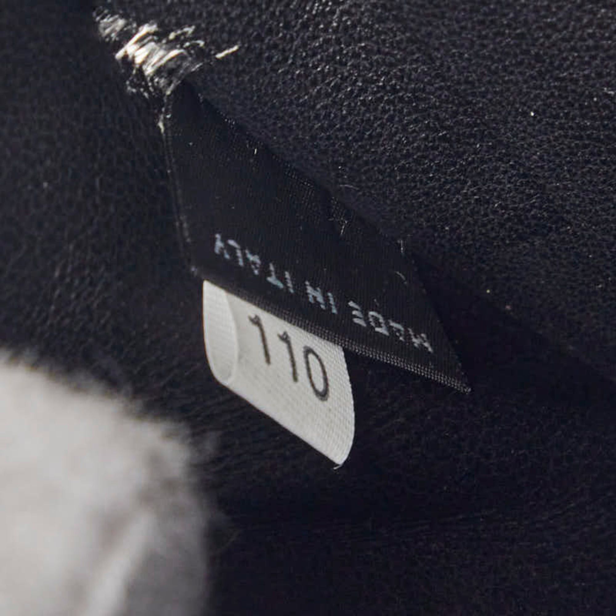 Prada Prada Studded Handbag Shoulder Bag 2-Way Black Saffiano Leather with Rhinestones Women's PRADA Size ONE SIZE - 8 Thumbnail