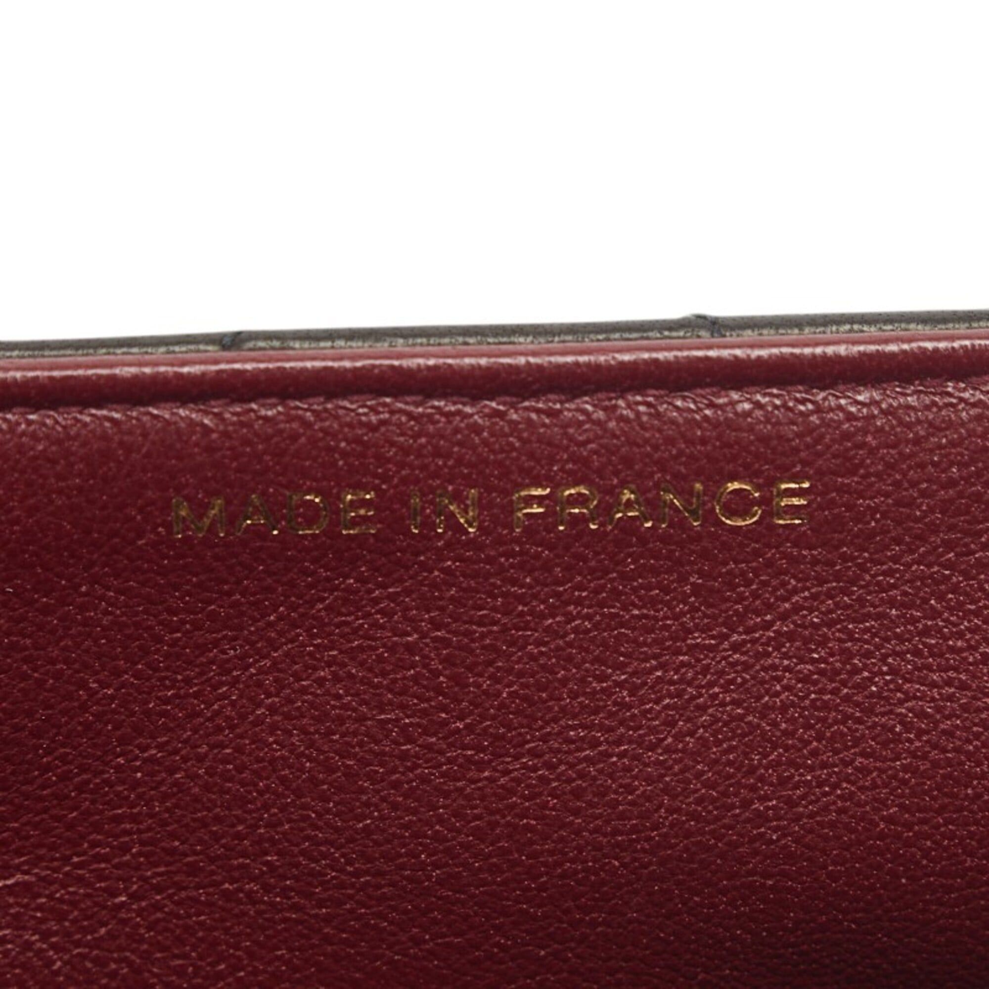 Chanel Chanel Matelassé Coco Mark Chain Handbag, Black Lambskin, Women's CHANEL Size ONE SIZE - 12 Thumbnail
