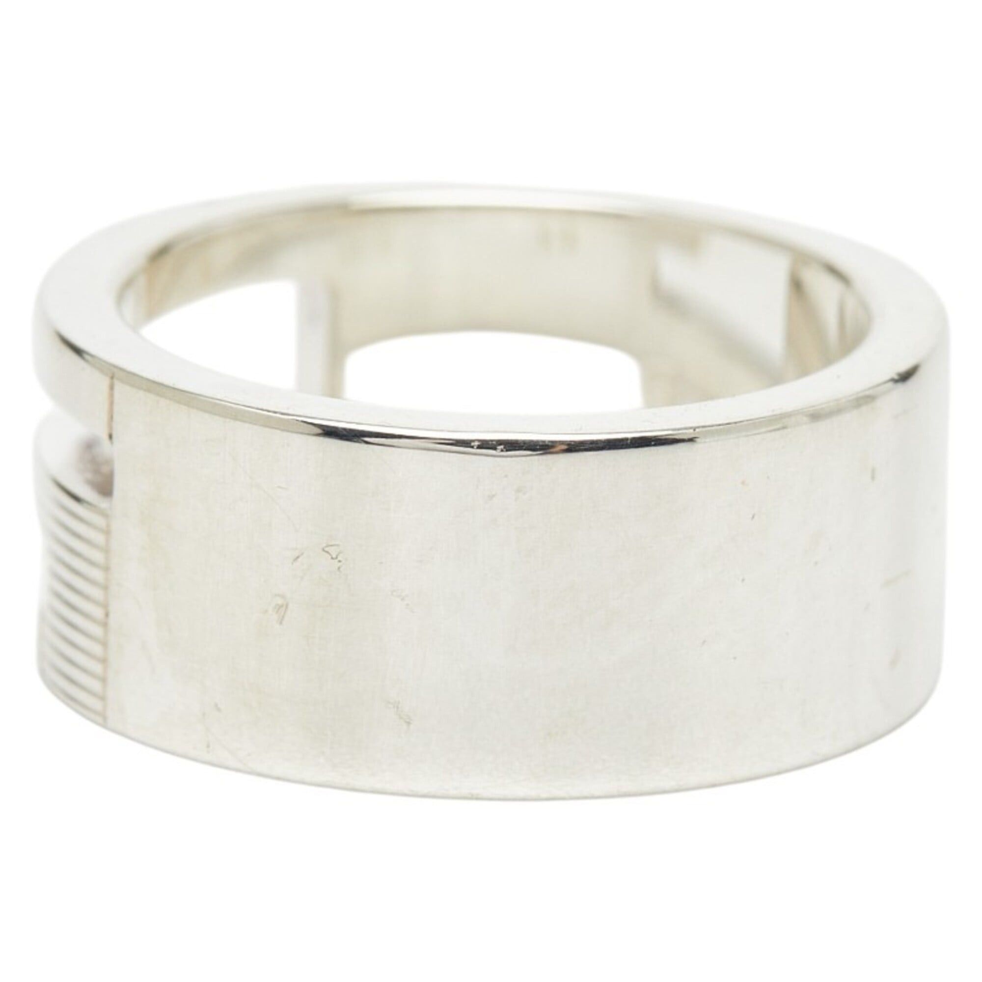 Gucci Gucci Branded G Ring, Size #9, SV925 Silver, Women's, GUCCI Size ONE SIZE - 3 Thumbnail