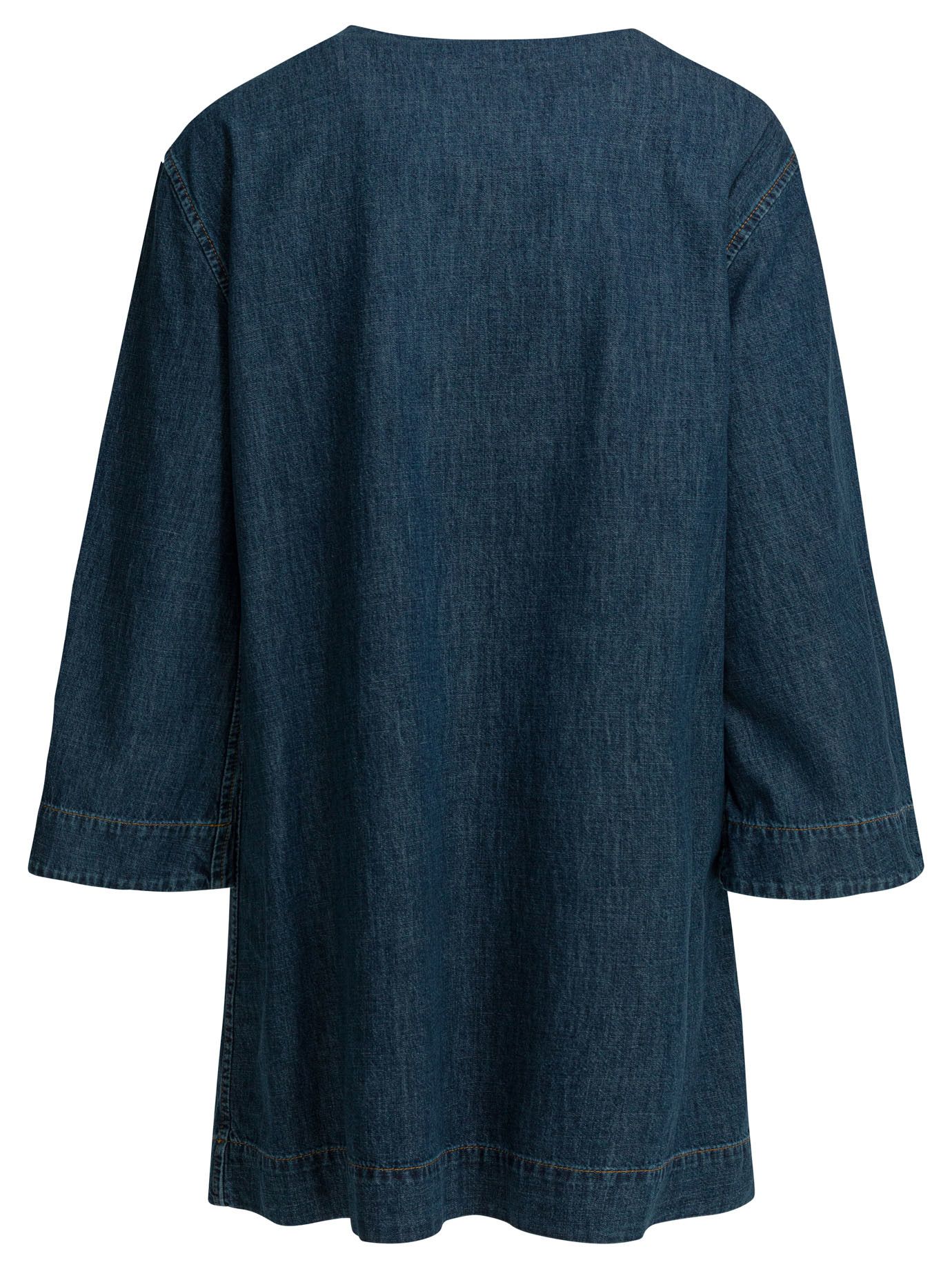 Valentino Short Denim Dress Size M / US 6-8 / IT 42-44 - 2 Thumbnail