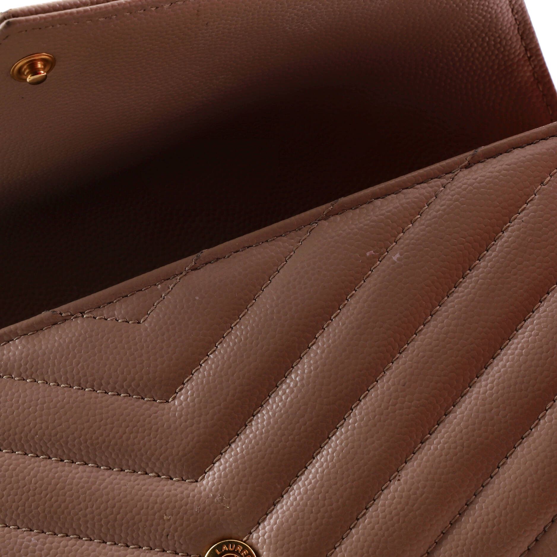 Saint Laurent Paris Classic Monogram Flap Wallet Size ONE SIZE - 6 Thumbnail