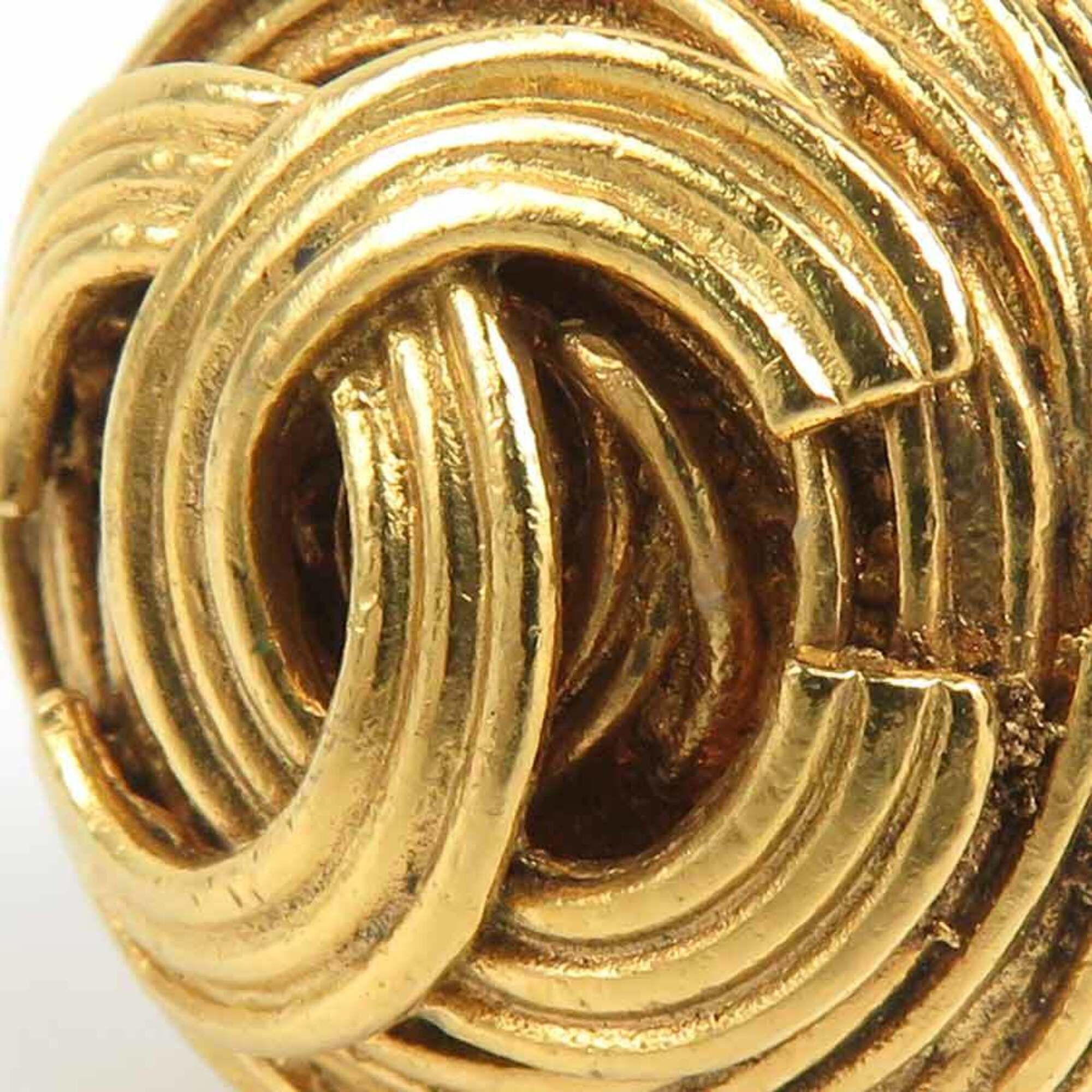 Chanel Chanel earrings, Coco Mark design, metal, gold, women's, free shipping, e61708j Size ONE SIZE - 8 Thumbnail