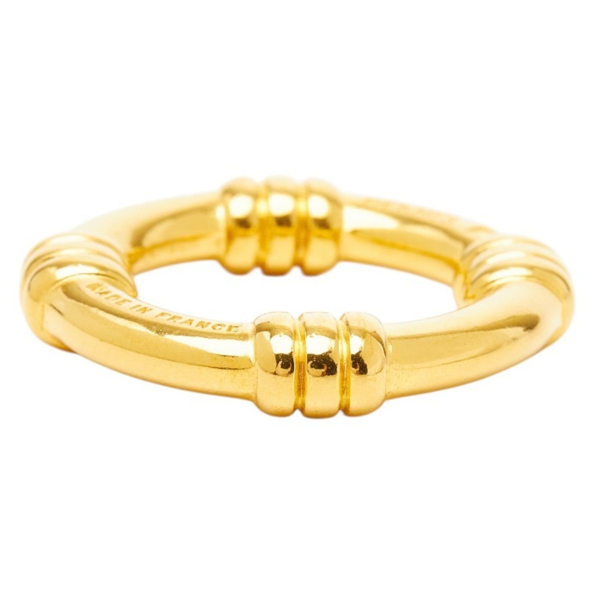 Hermes Hermes Boué Scarf Muffler Ring Gold Plated Women's HERMES Size ONE SIZE - 3 Thumbnail