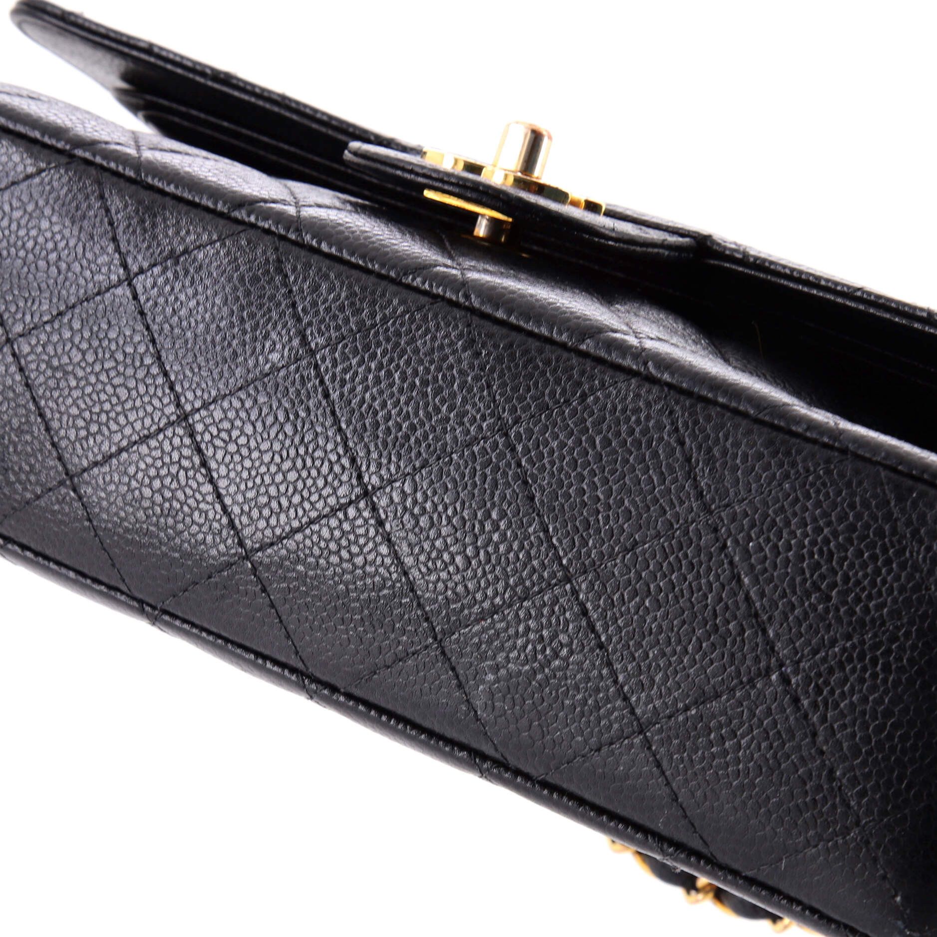 Chanel Vintage Classic Double Flap Bag Size ONE SIZE - 7 Thumbnail