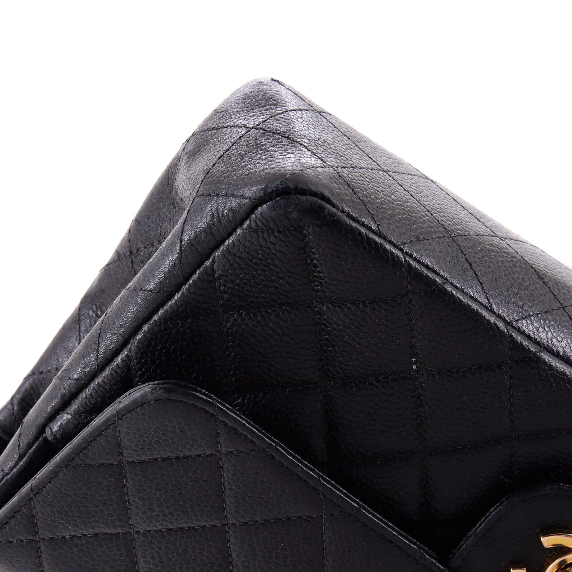 Chanel Vintage Classic Double Flap Bag Size ONE SIZE - 8 Thumbnail