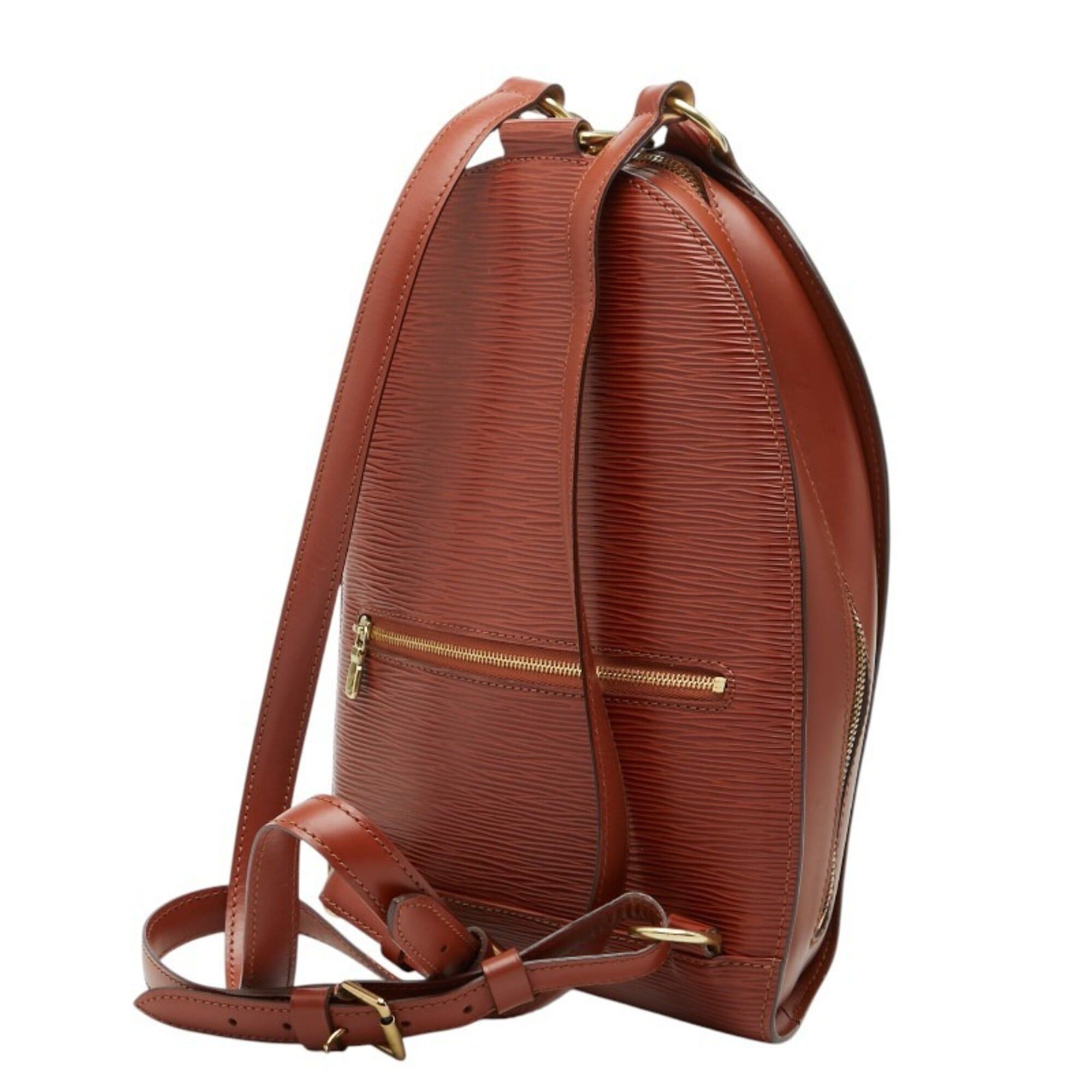 Louis Vuitton Louis Vuitton Epi Mabillon Backpack M52233 Kenya Brown Leather Women's LOUIS VUITTON Size ONE SIZE - 2 Thumbnail