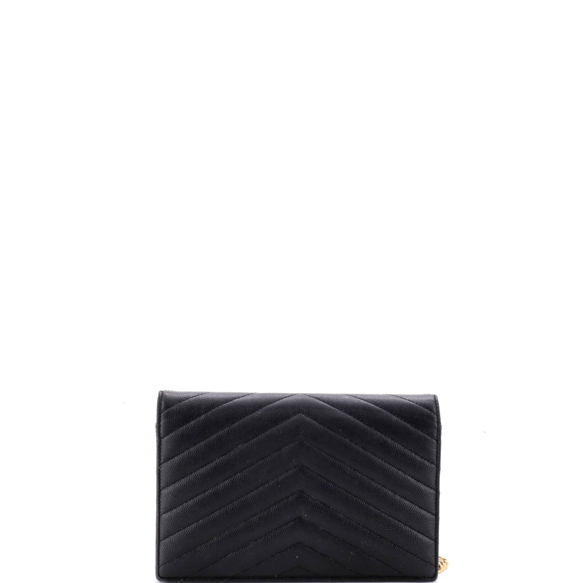 Saint Laurent Paris Classic Monogram Wallet on Chain Size ONE SIZE - 3 Thumbnail