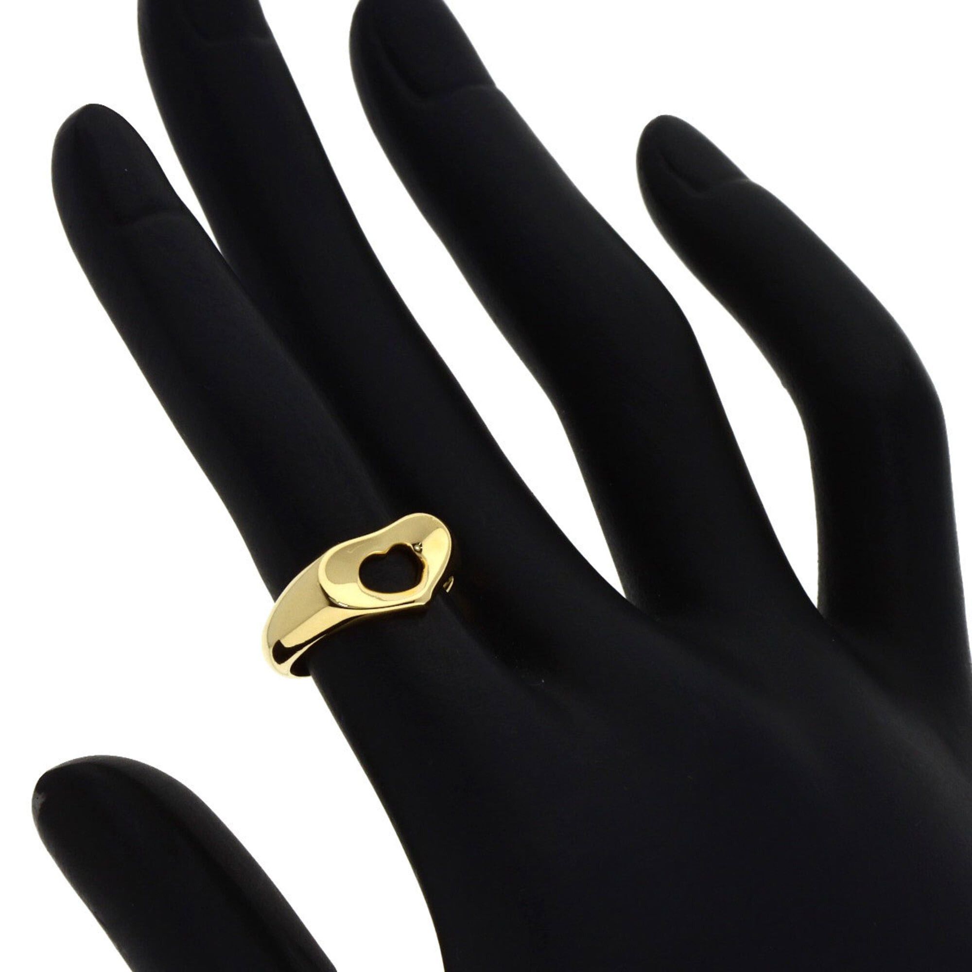 Tiffany & Co. Tiffany & Co. Open Heart Ring, 18K Yellow Gold, Women's. Size ONE SIZE - 6 Thumbnail