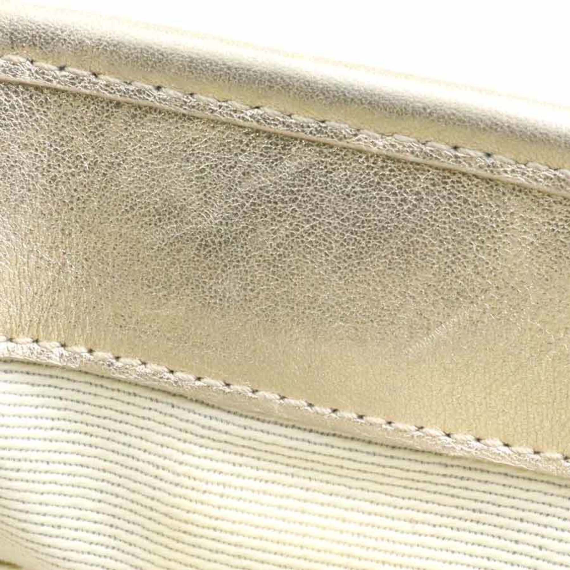 Salvatore Ferragamo Salvatore Ferragamo shoulder bag, Gancini design, canvas and leather, light beige gold, women's, free shipping, e61701a Size ONE SIZE - 8 Thumbnail