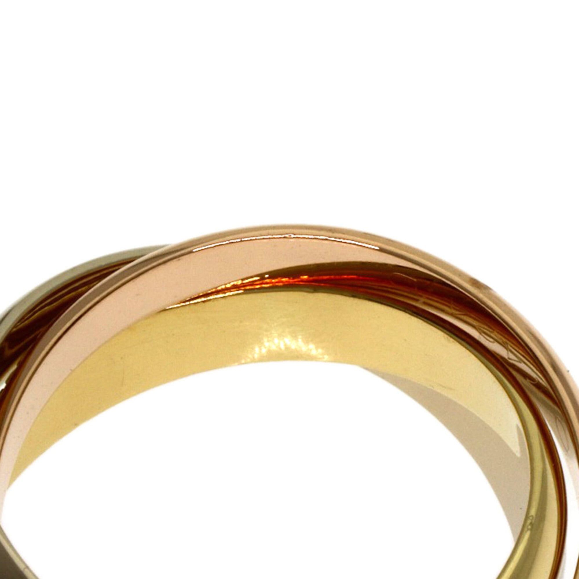 Cartier Cartier Trinity #49 Ring, 18K Yellow Gold/18K White Pink Gold, Women's, CARTIER Size ONE SIZE - 7 Thumbnail