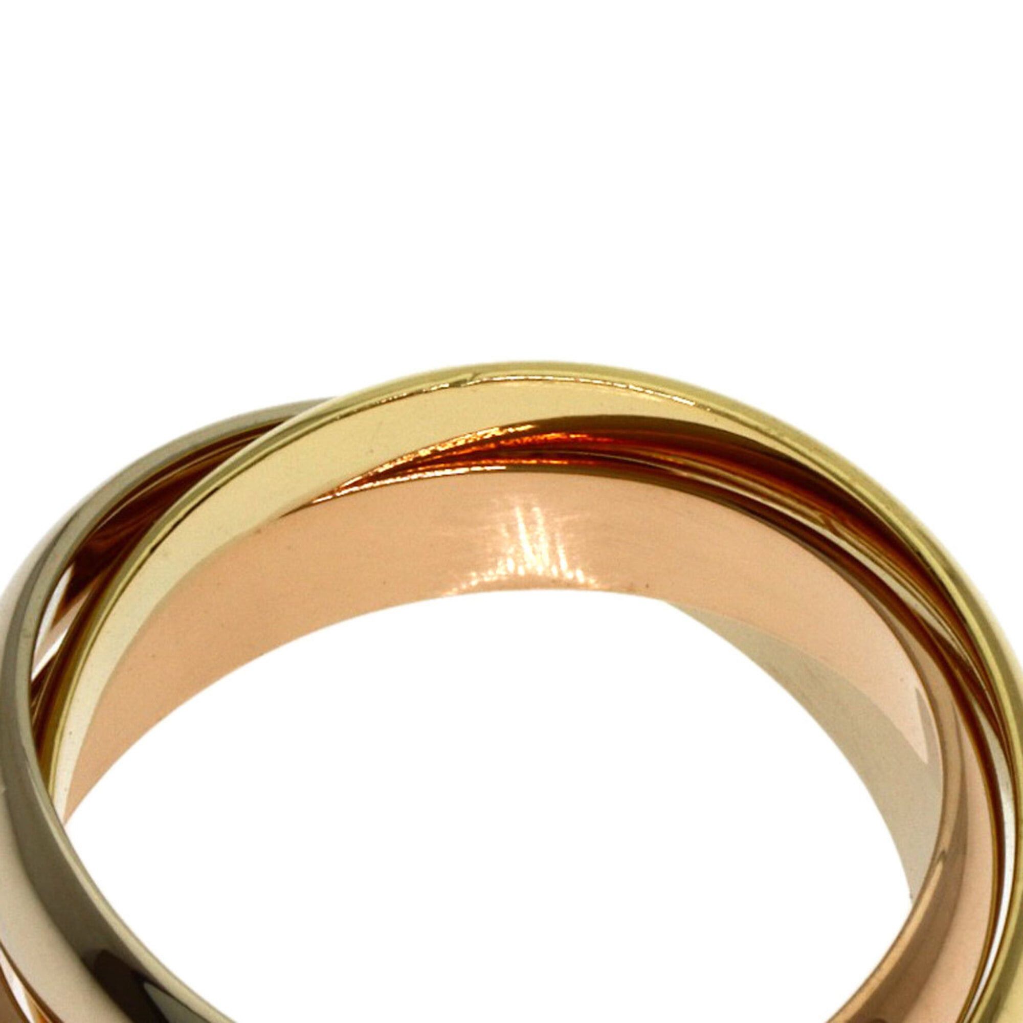 Cartier Cartier Trinity #49 Ring, 18K Yellow Gold/18K White Pink Gold, Women's, CARTIER Size ONE SIZE - 6 Thumbnail