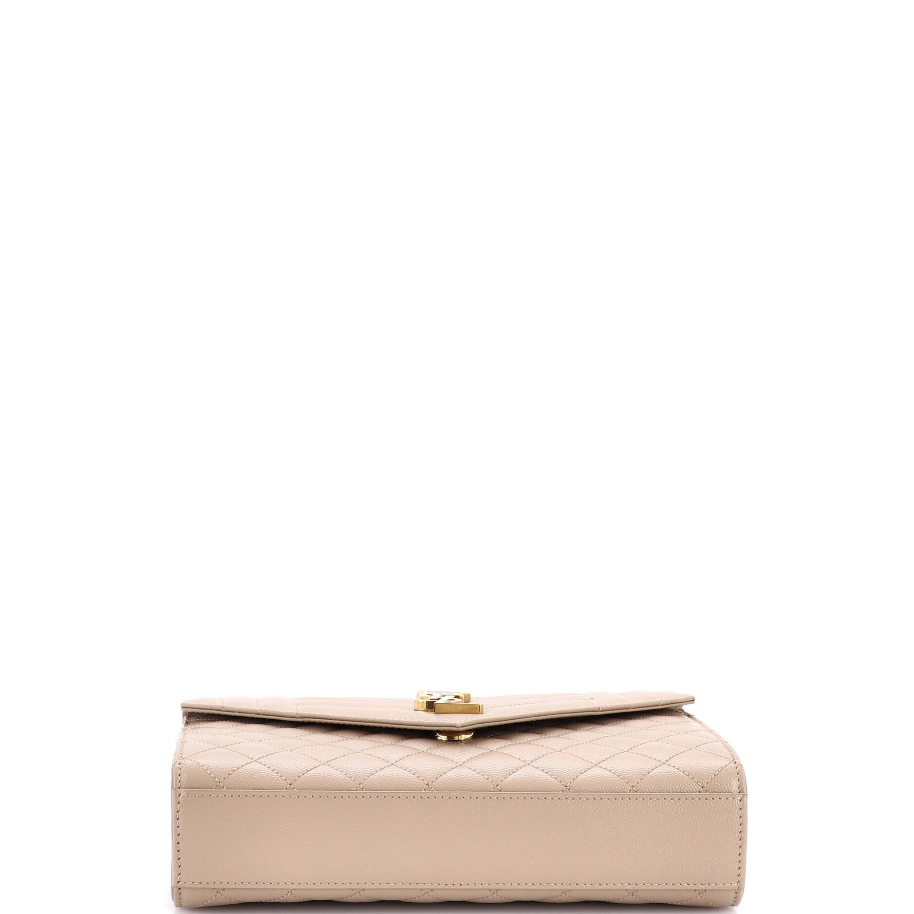 Saint Laurent Paris Classic Monogram Envelope Satchel Size ONE SIZE - 4 Thumbnail