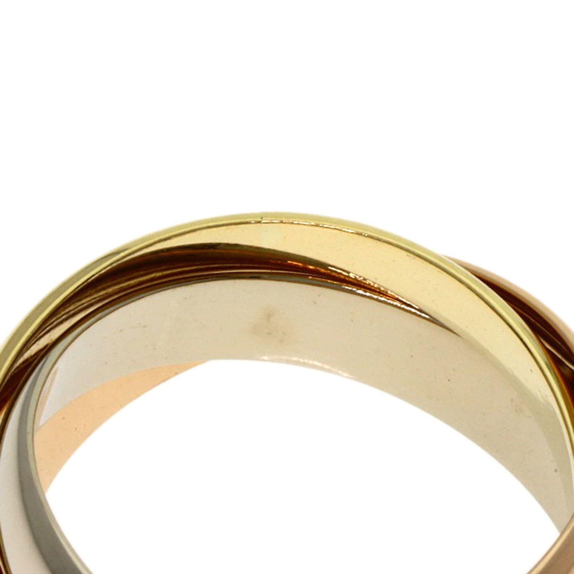 Cartier Cartier Trinity #48 Ring, 18K Yellow Gold/18K White Pink Gold, Women's, CARTIER Size ONE SIZE - 5 Thumbnail