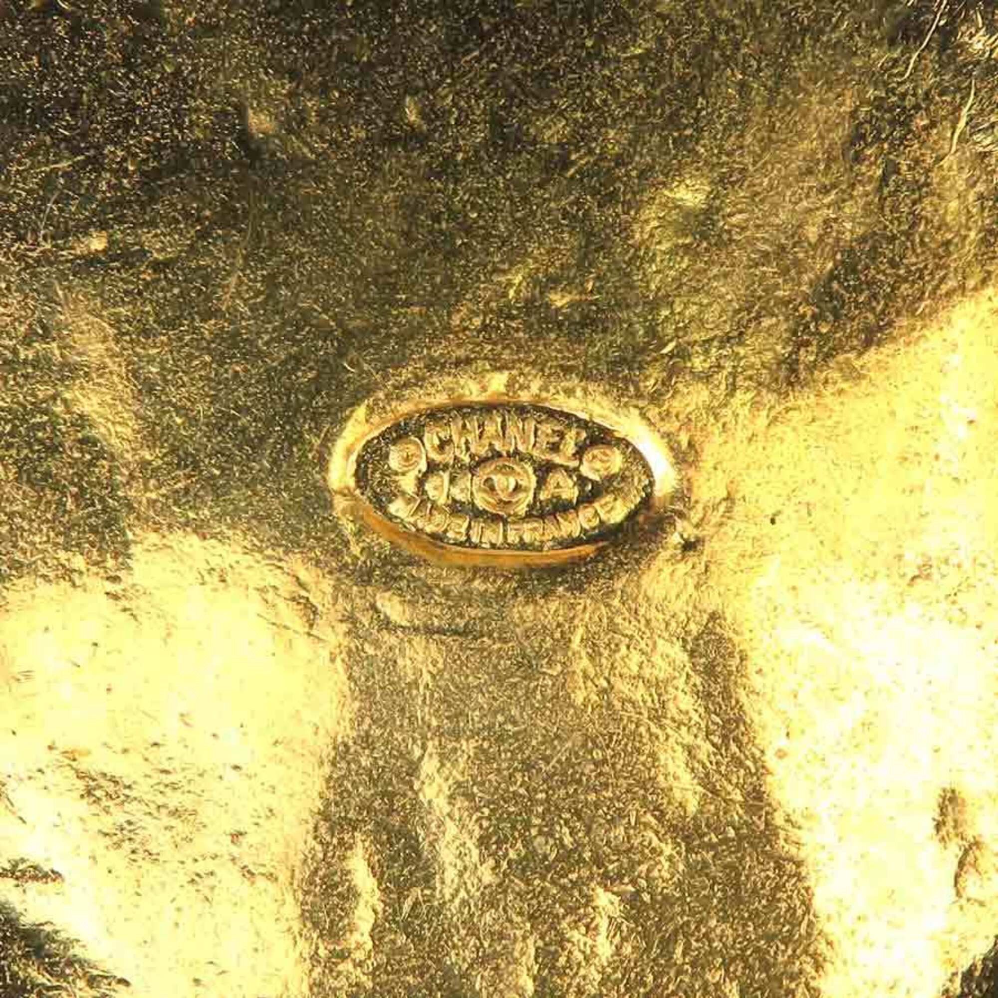 Chanel Chanel brooch, Coco Mark, metal, gold, women's, free shipping, e61706a Size ONE SIZE - 12 Thumbnail