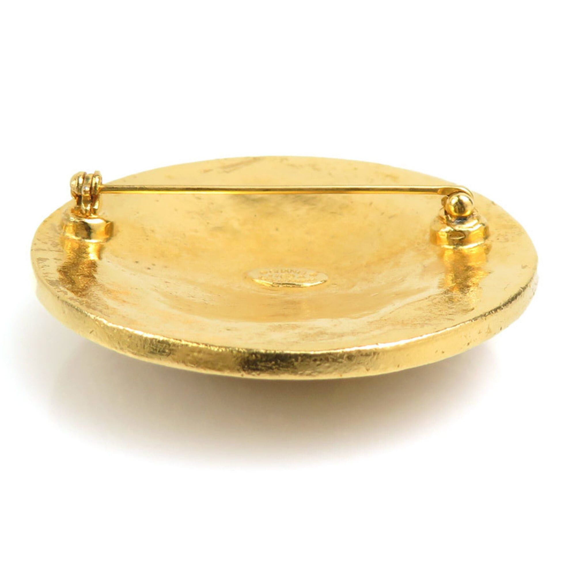 Chanel Chanel brooch, Coco Mark, metal, gold, women's, free shipping, e61706a Size ONE SIZE - 5 Thumbnail