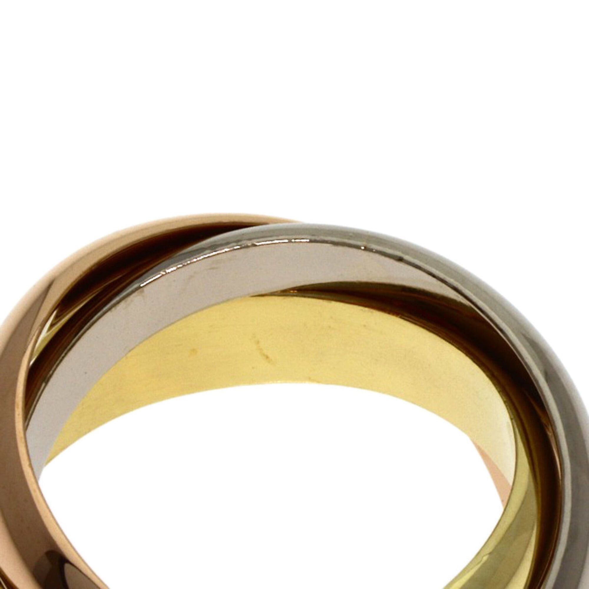 Cartier Cartier Trinity MM #46 Ring, 18K Yellow Gold/18K White Pink Gold, Women's, CARTIER Size ONE SIZE - 7 Thumbnail