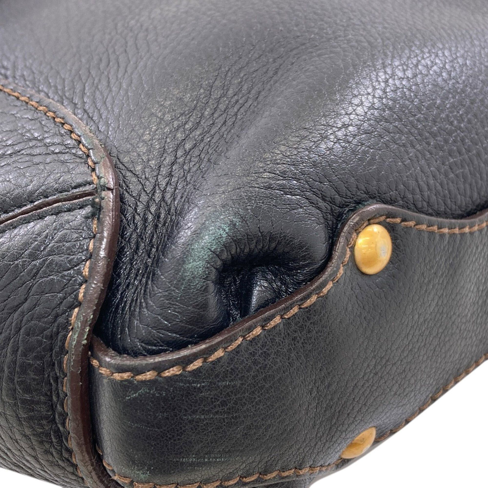 Salvatore Ferragamo Salvatore Ferragamo Logo Tote Bag Leather Women's Size ONE SIZE - 24 Thumbnail