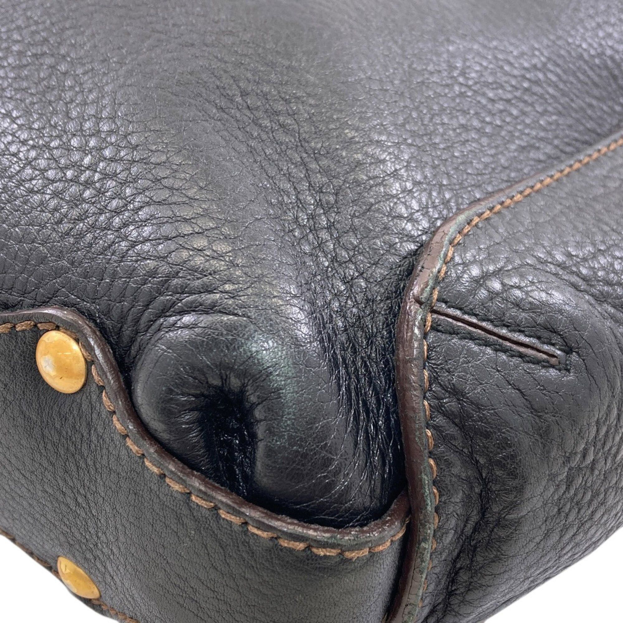 Salvatore Ferragamo Salvatore Ferragamo Logo Tote Bag Leather Women's Size ONE SIZE - 23 Thumbnail