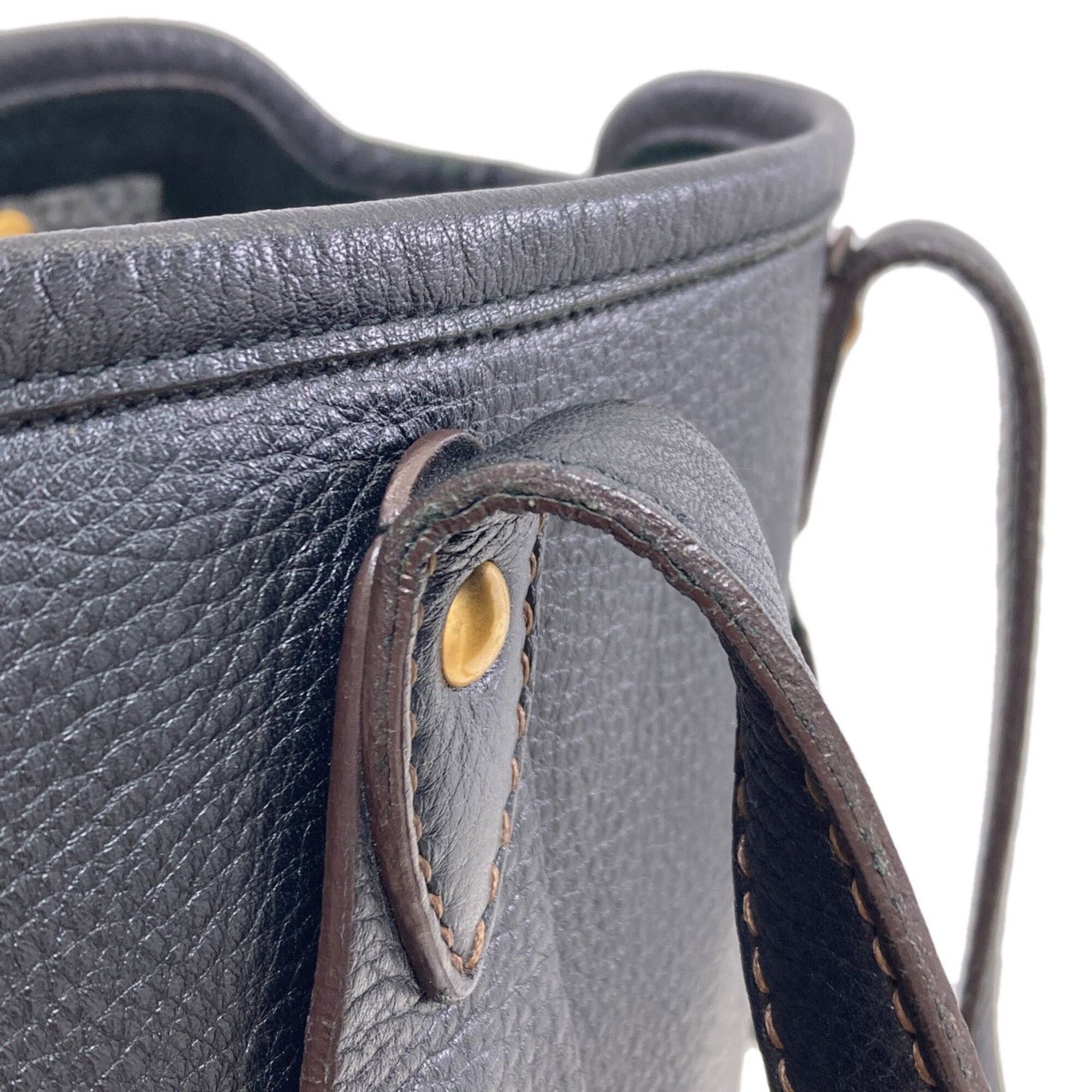 Salvatore Ferragamo Salvatore Ferragamo Logo Tote Bag Leather Women's Size ONE SIZE - 18 Thumbnail