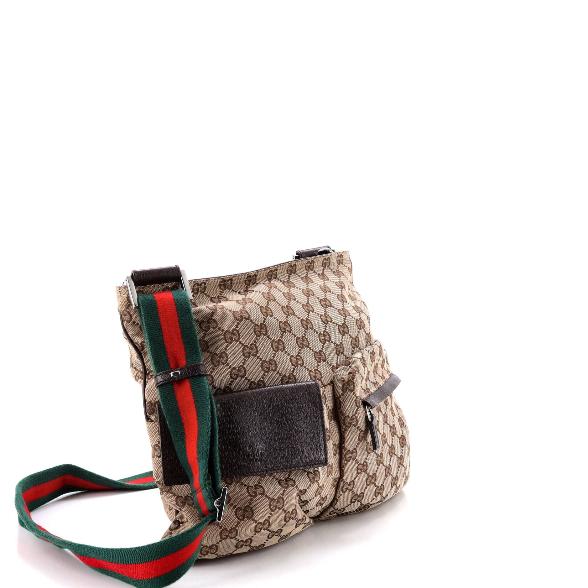 Gucci Double Pocket Web Messenger Size ONE SIZE - 2 Thumbnail