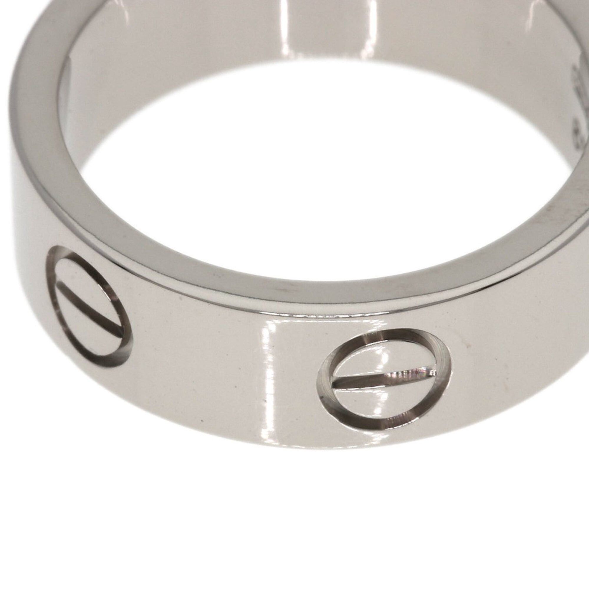 Cartier Cartier Love Ring #49, 18K White Gold, Women's Ring, CARTIER Size ONE SIZE - 8 Thumbnail