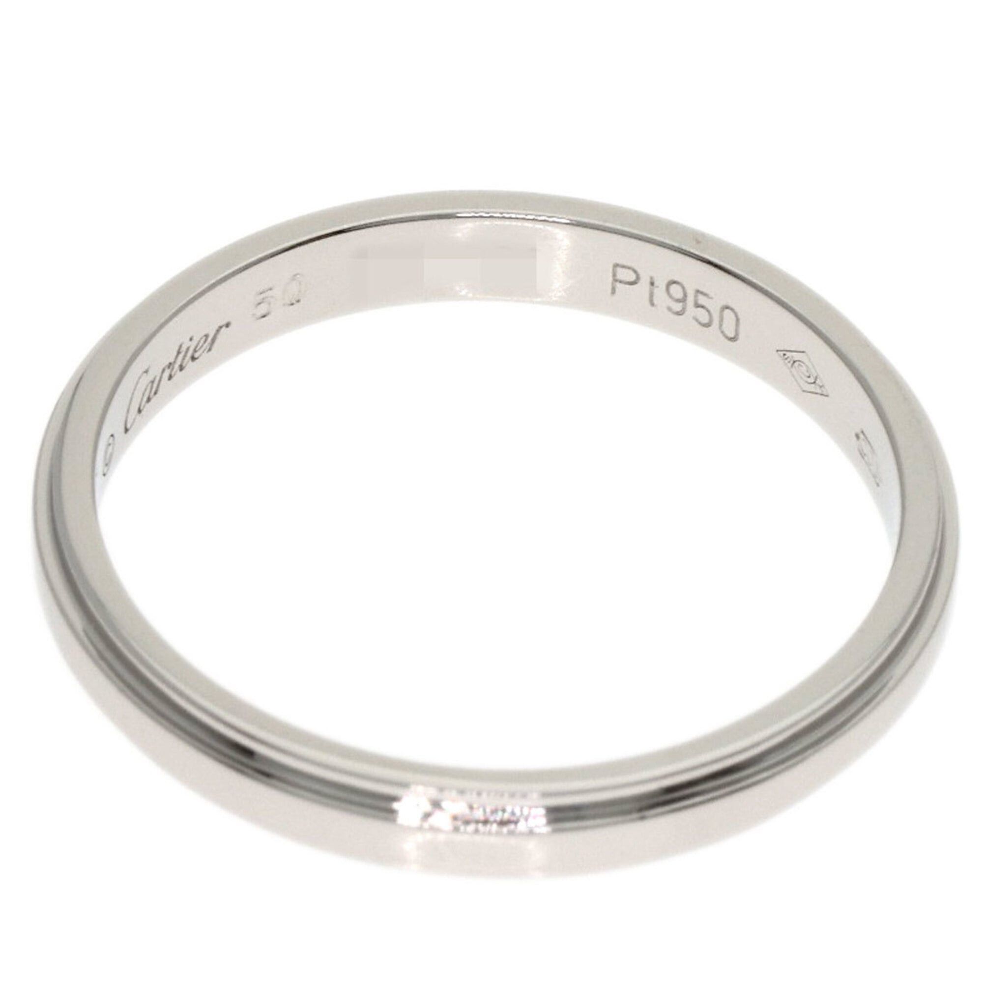 Cartier Cartier Damour #50 Ring, Platinum PT950, Women's, CARTIER Size ONE SIZE - 4 Thumbnail
