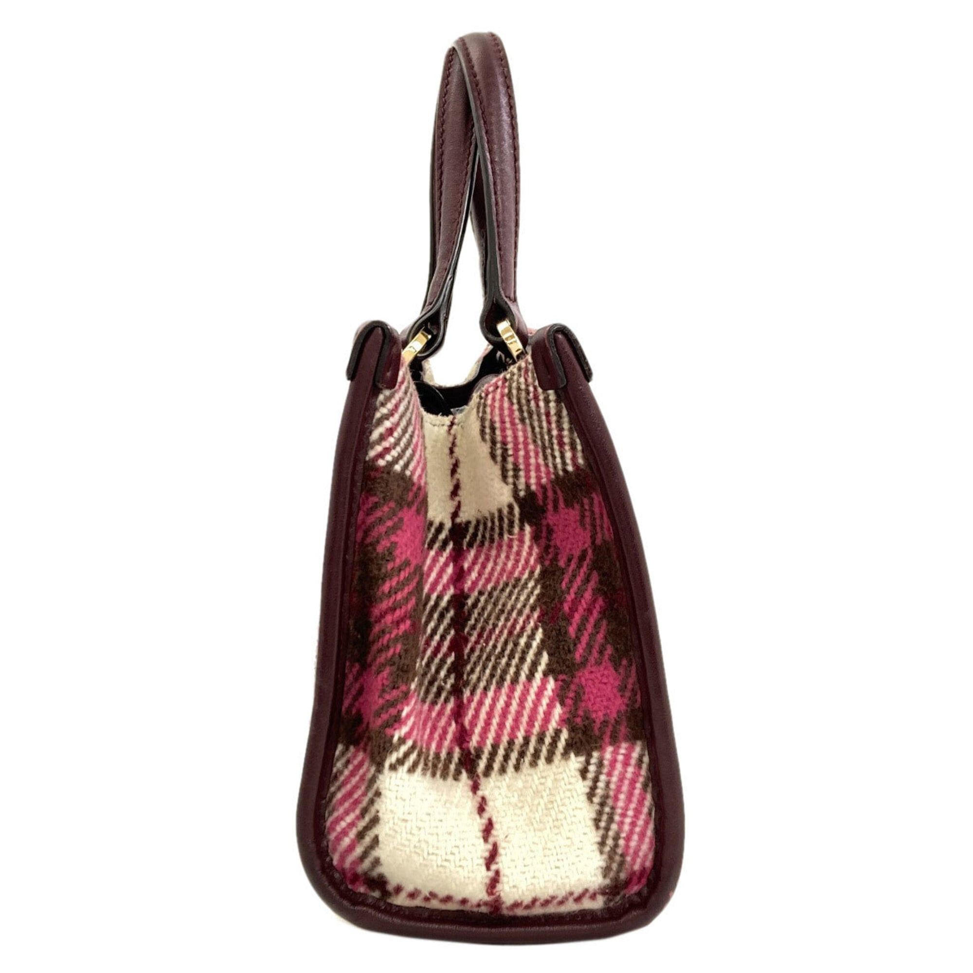 Jimmy Choo Jimmy Choo Varenne 2-Way Handbag, Wool/Leather, Women's Size ONE SIZE - 3 Thumbnail