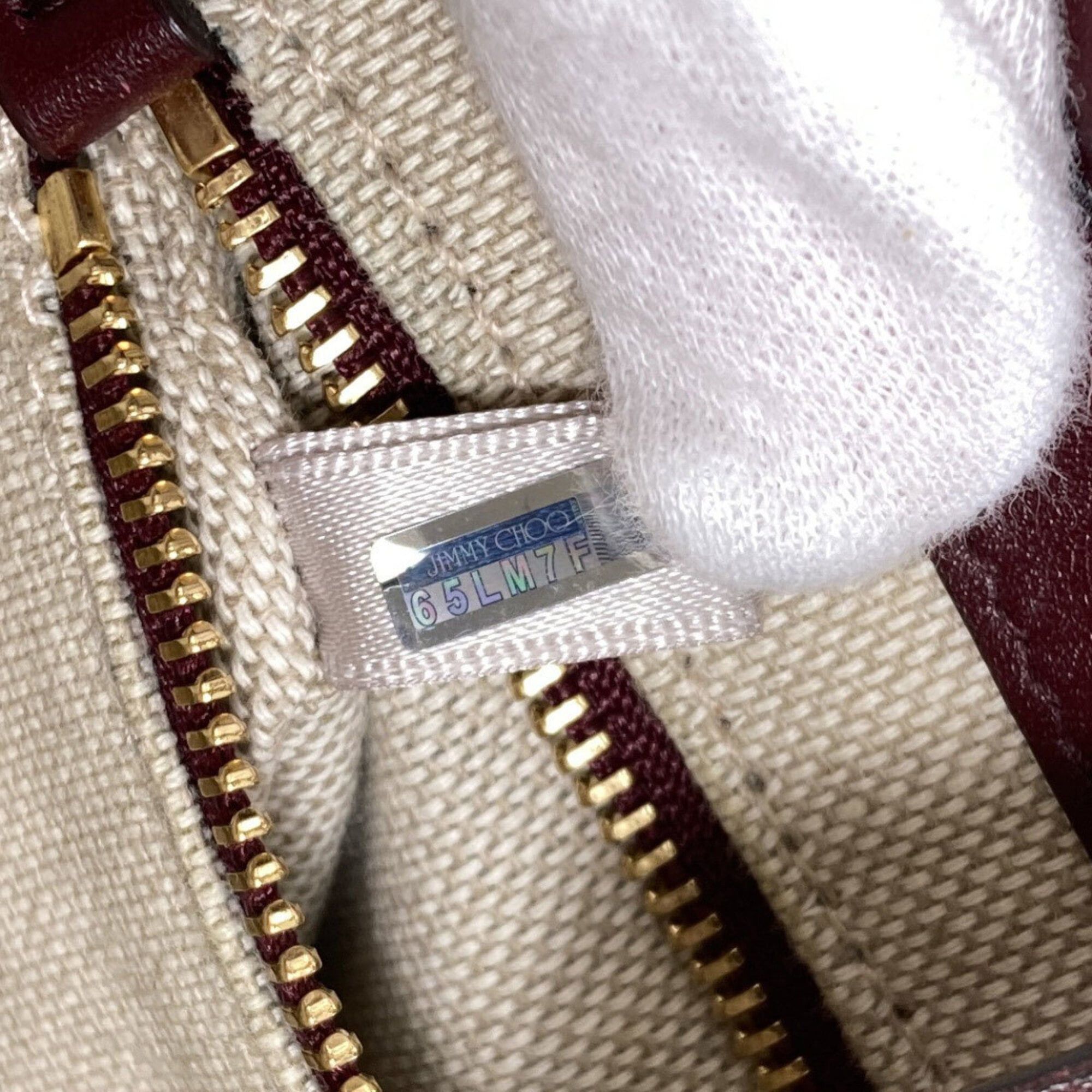 Jimmy Choo Jimmy Choo Varenne 2-Way Handbag, Wool/Leather, Women's Size ONE SIZE - 7 Thumbnail