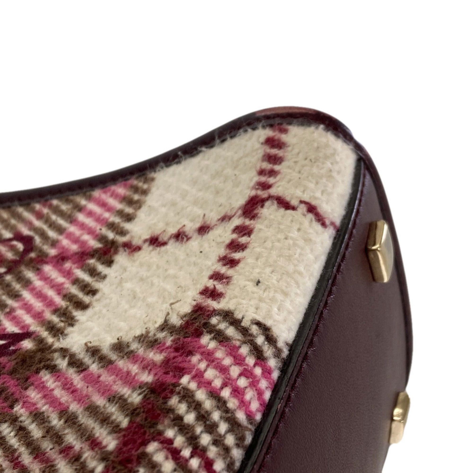 Jimmy Choo Jimmy Choo Varenne 2-Way Handbag, Wool/Leather, Women's Size ONE SIZE - 14 Thumbnail