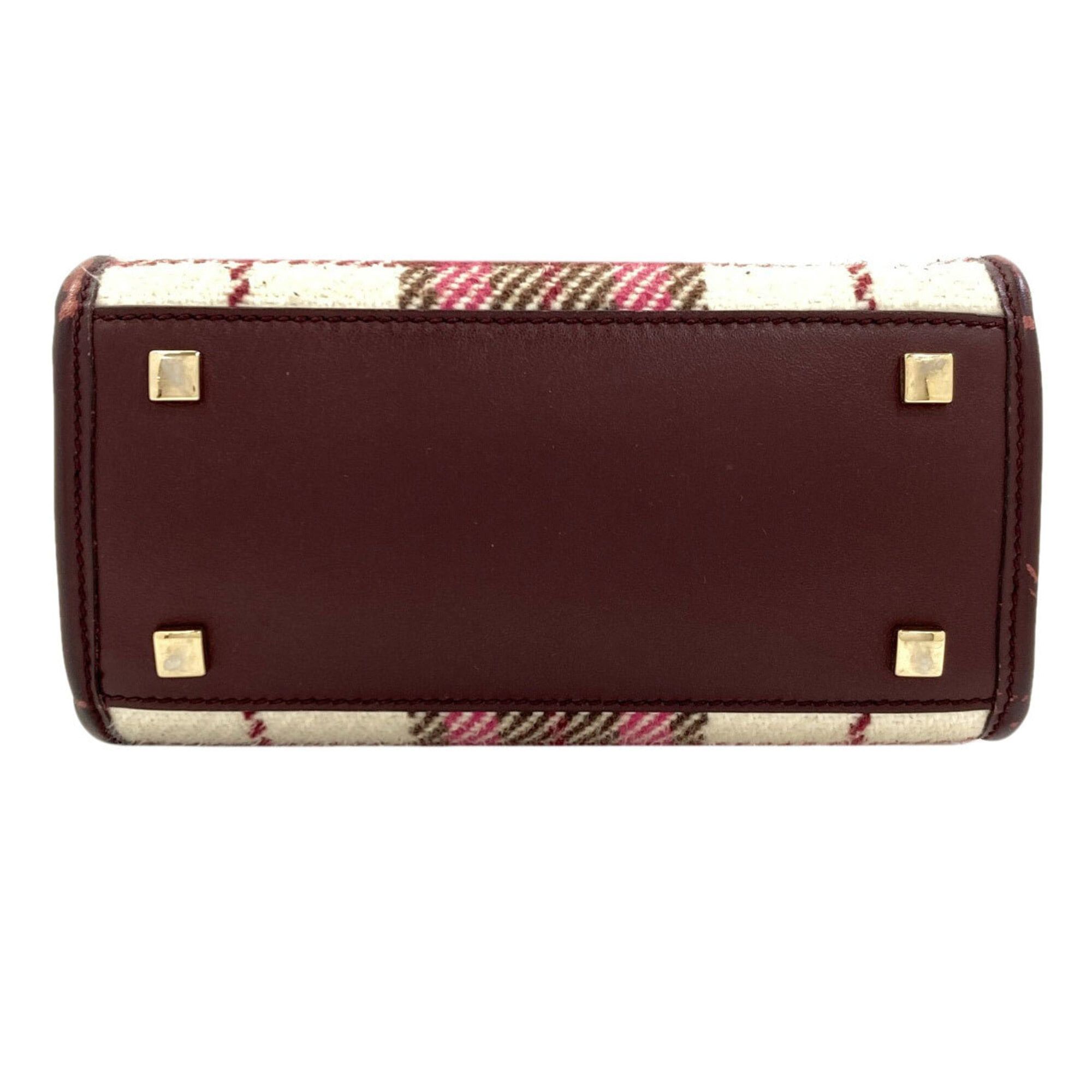 Jimmy Choo Jimmy Choo Varenne 2-Way Handbag, Wool/Leather, Women's Size ONE SIZE - 4 Thumbnail