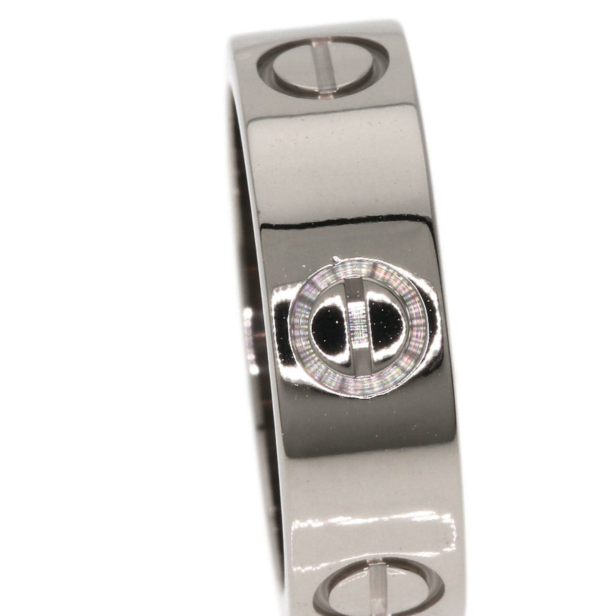 Cartier Cartier Love Ring #49, 18K White Gold, Women's Ring, CARTIER Size ONE SIZE - 8 Thumbnail