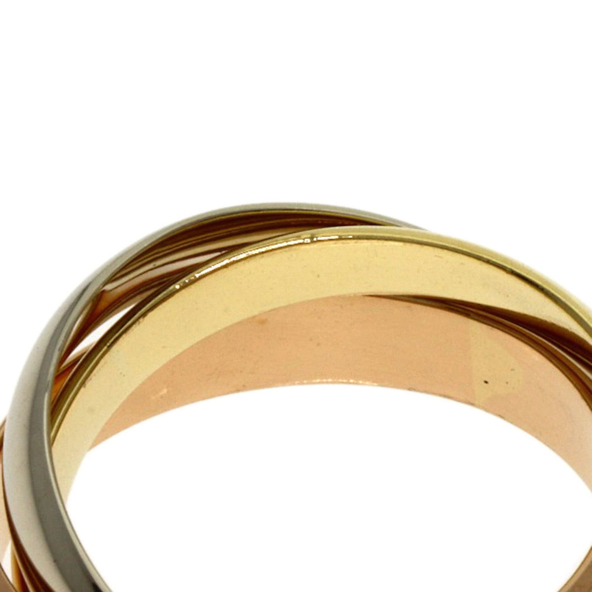 Cartier Cartier Trinity #48 Ring, 18K Yellow Gold/18K White Pink Gold, Women's, CARTIER Size ONE SIZE - 5 Thumbnail