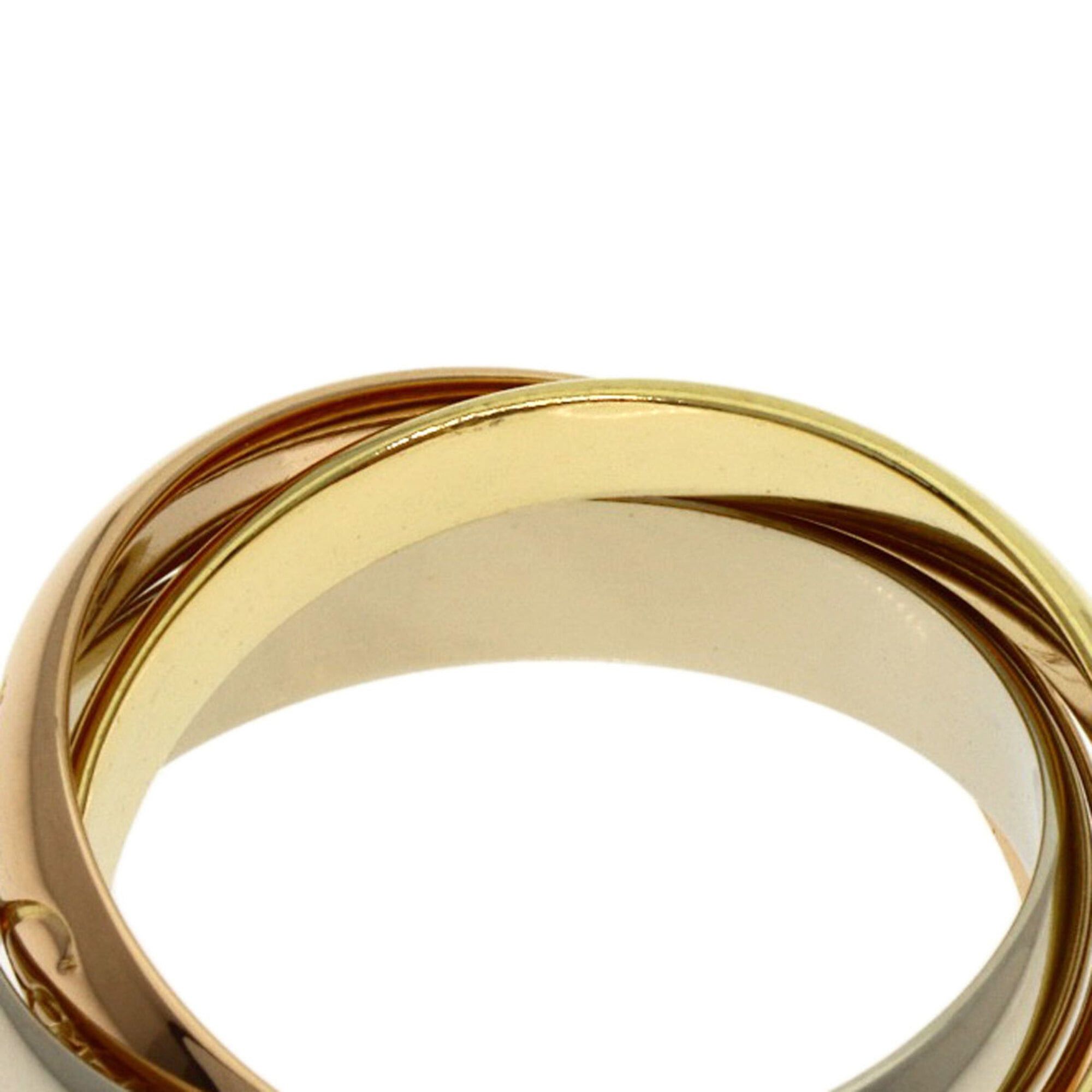 Cartier Cartier Trinity #48 Ring, 18K Yellow Gold/18K White Pink Gold, Women's, CARTIER Size ONE SIZE - 6 Thumbnail