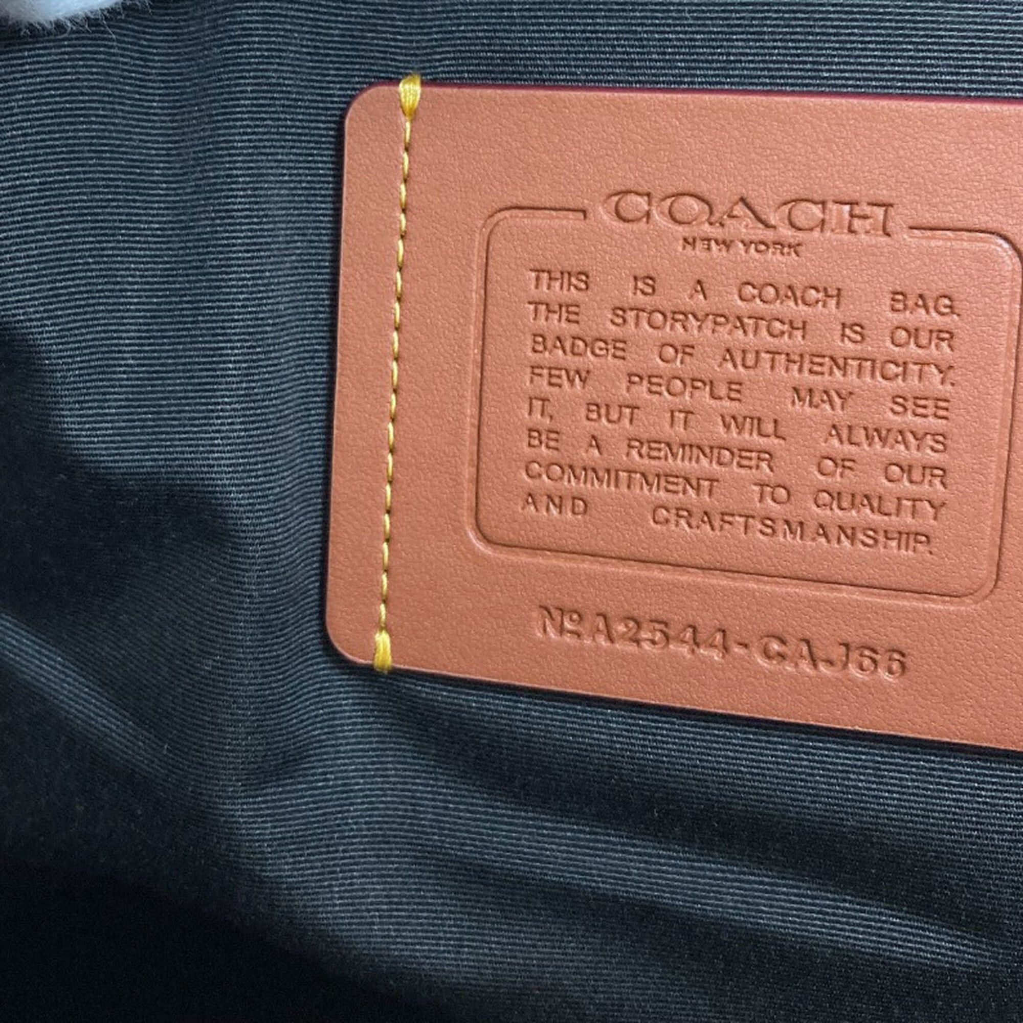 Coach Coach CAJ66 Logo Backpack/Daypack Leather Women's COACH Size ONE SIZE - 9 Thumbnail