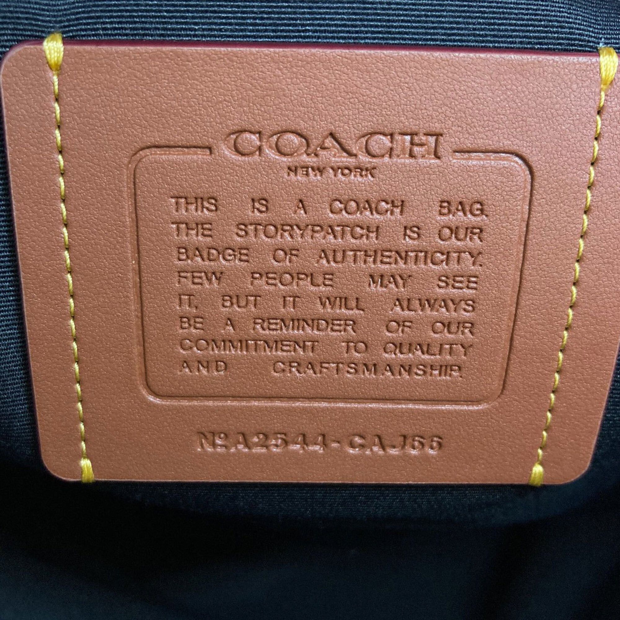 Coach Coach CAJ66 Logo Backpack/Daypack Leather Women's COACH Size ONE SIZE - 6 Thumbnail