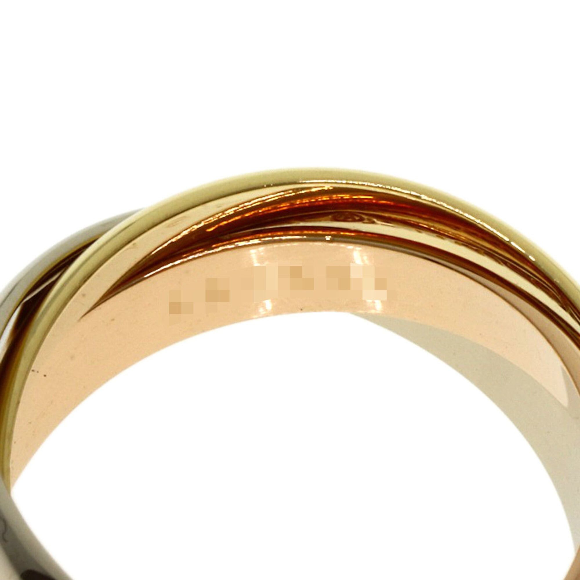 Cartier Cartier Trinity #48 Ring, 18K Yellow Gold/18K White Pink Gold, Women's, CARTIER Size ONE SIZE - 4 Thumbnail