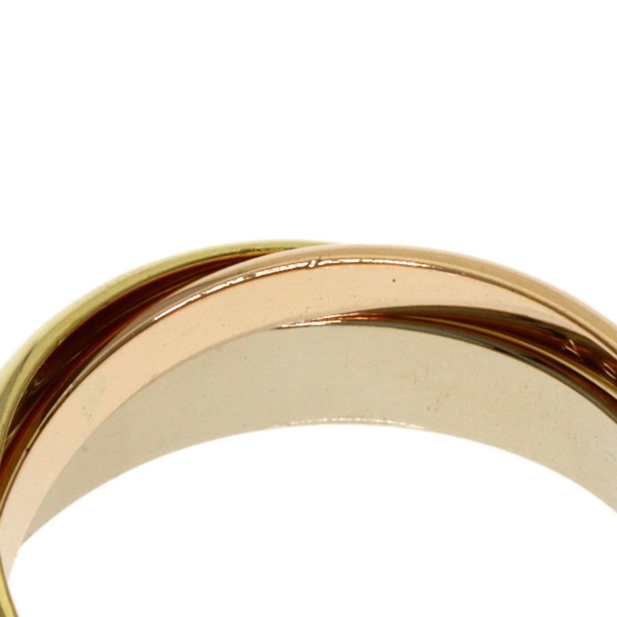Cartier Cartier Trinity #48 Ring, 18K Yellow Gold/18K White Pink Gold, Women's, CARTIER Size ONE SIZE - 6 Thumbnail
