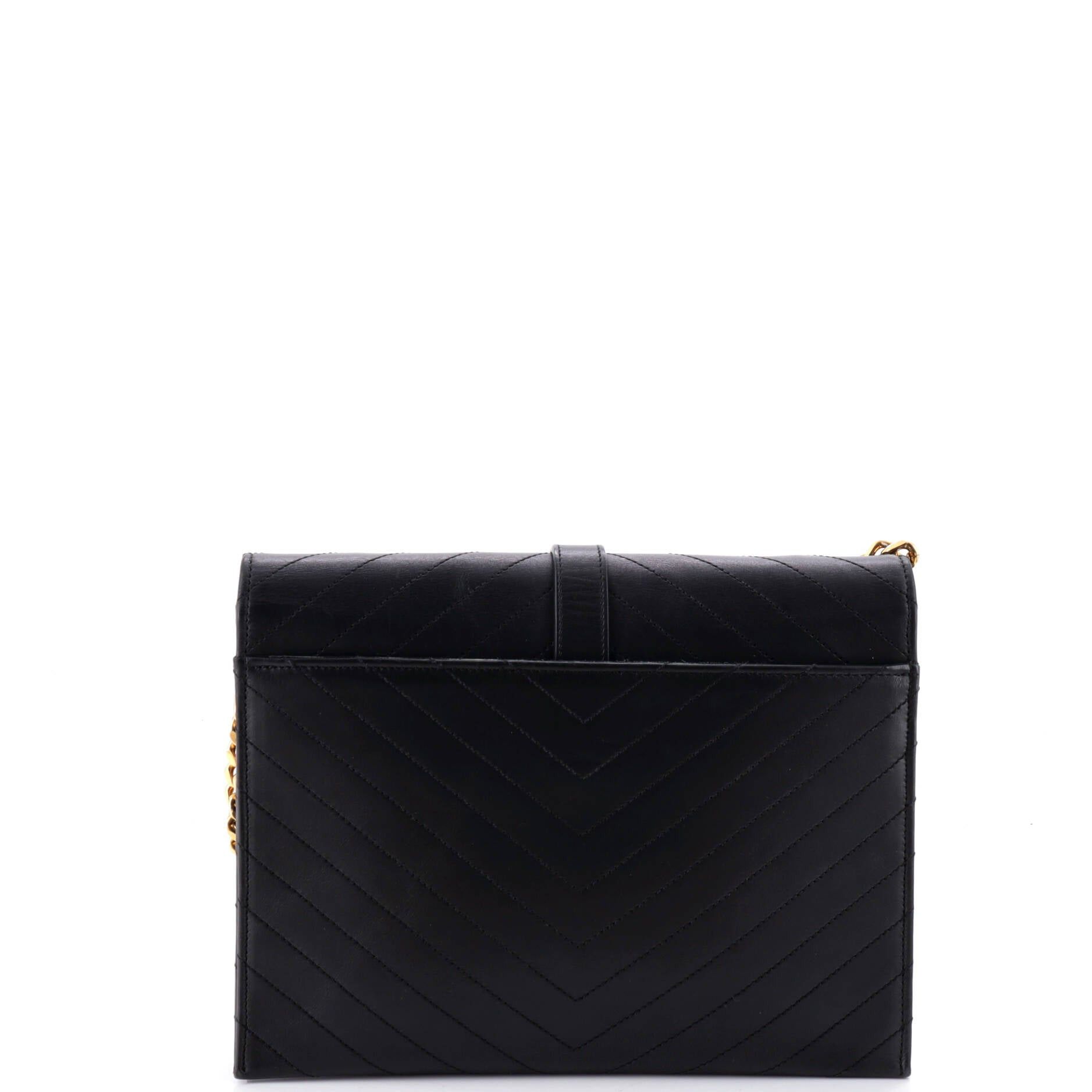 Saint Laurent Paris Classic Monogram Envelope Chain Bag Size ONE SIZE - 3 Thumbnail