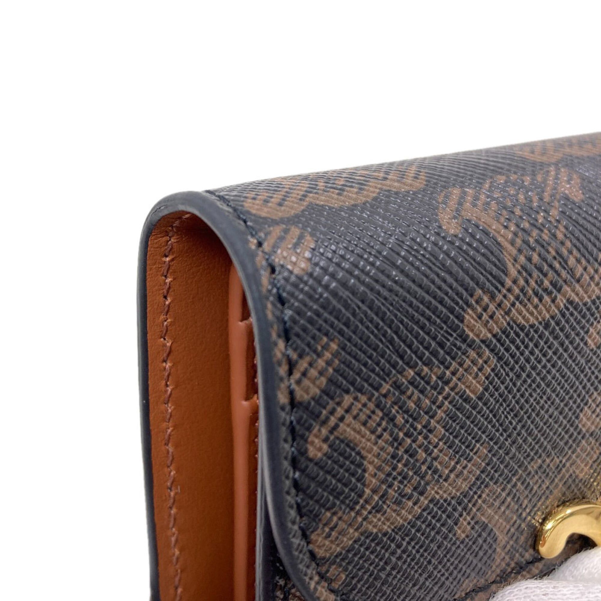 Celine Celine Triomphe Bi-fold Leather Wallet for Women Size ONE SIZE - 19 Thumbnail