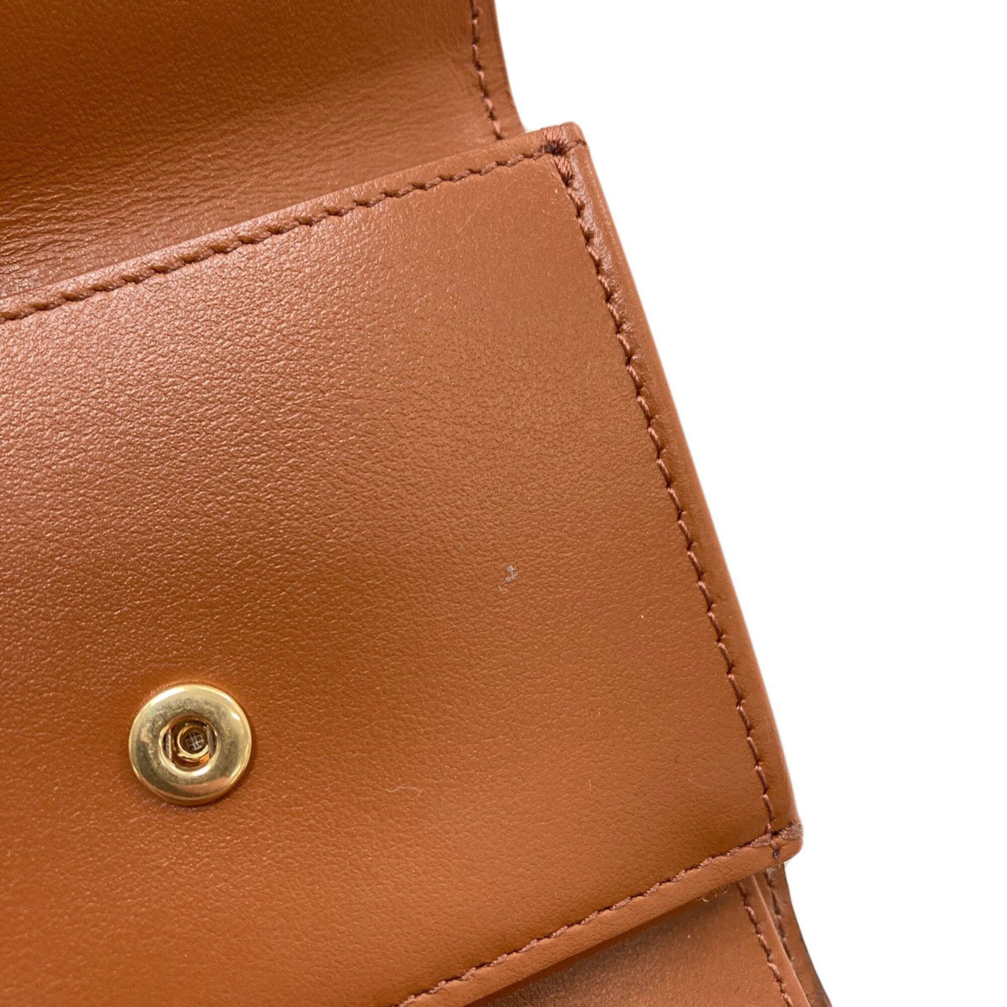 Celine Celine Triomphe Bi-fold Leather Wallet for Women Size ONE SIZE - 15 Thumbnail