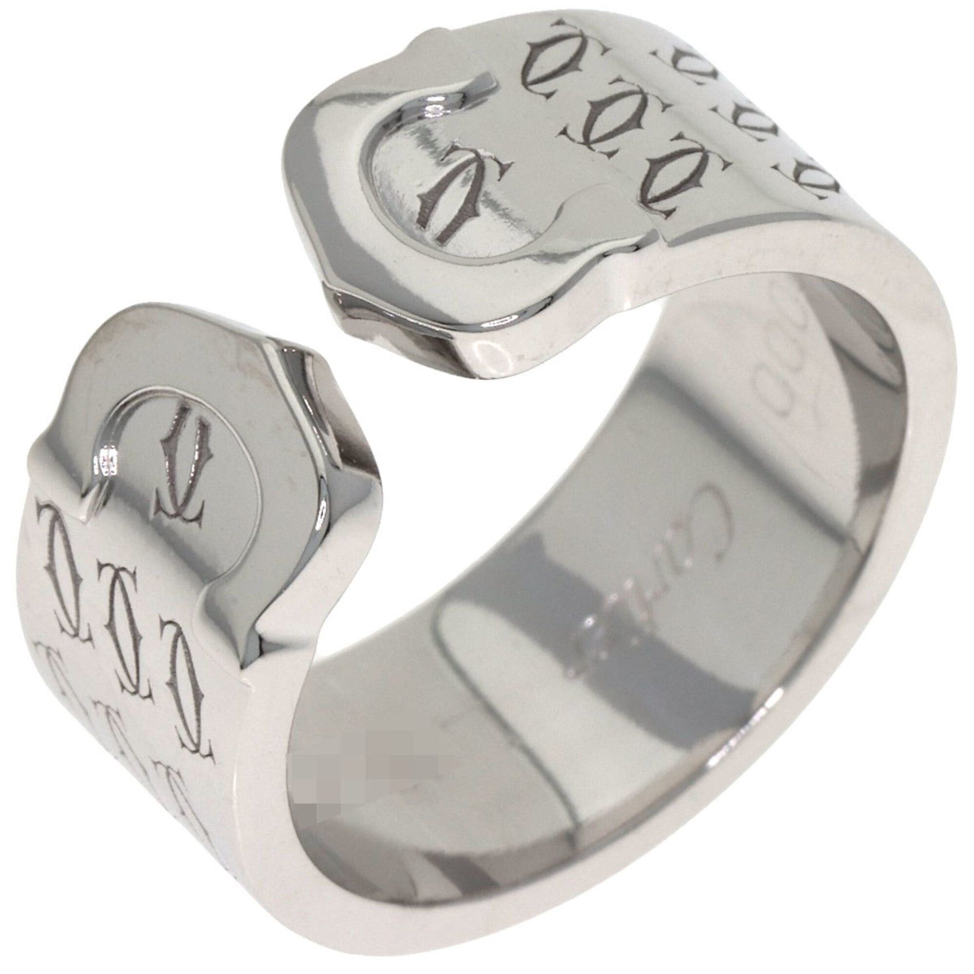 Cartier Cartier 2C 2000 Christmas Limited Edition #51 Ring 18K White Gold Women's CARTIER Size ONE SIZE - 2 Thumbnail