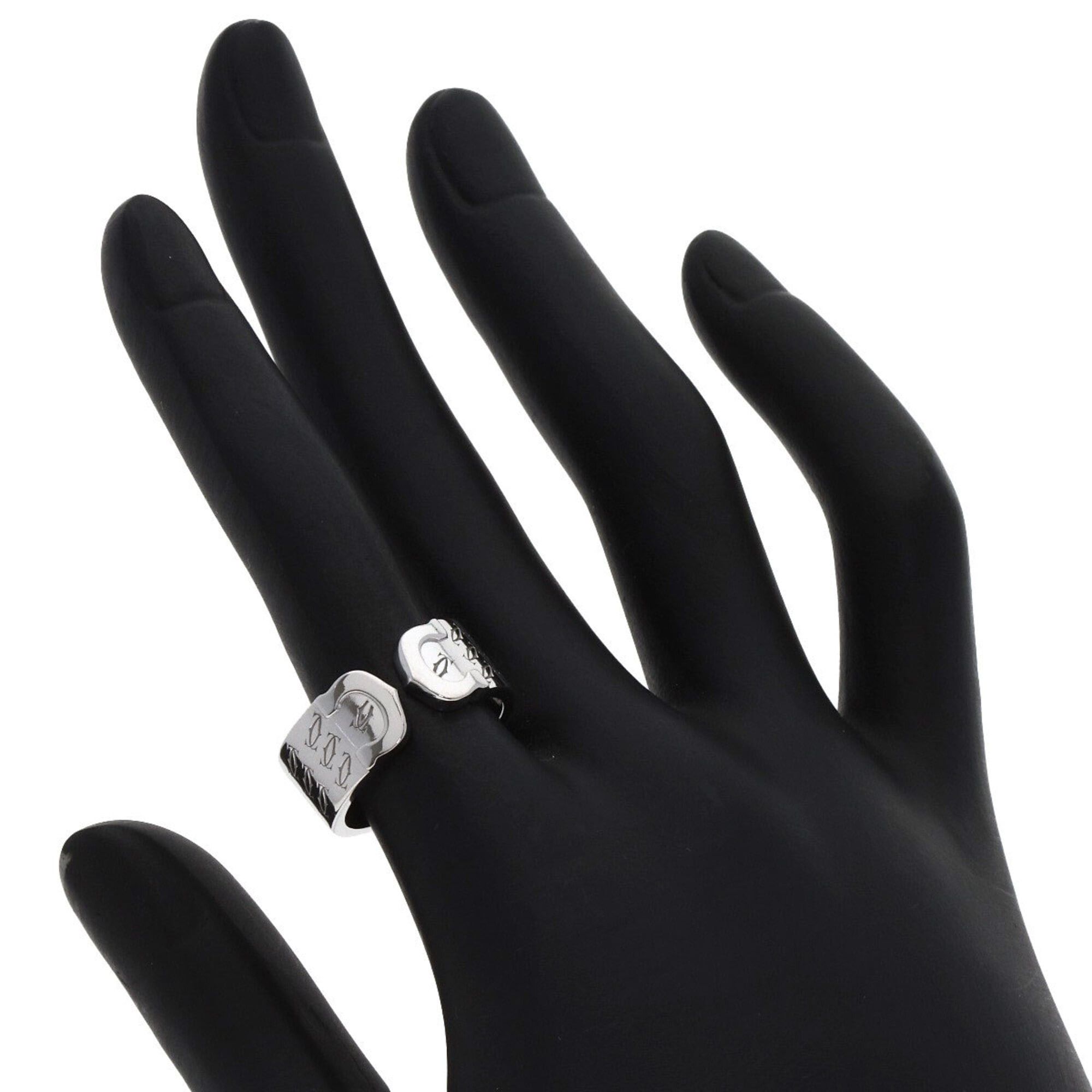Cartier Cartier 2C 2000 Christmas Limited Edition #51 Ring 18K White Gold Women's CARTIER Size ONE SIZE - 7 Thumbnail