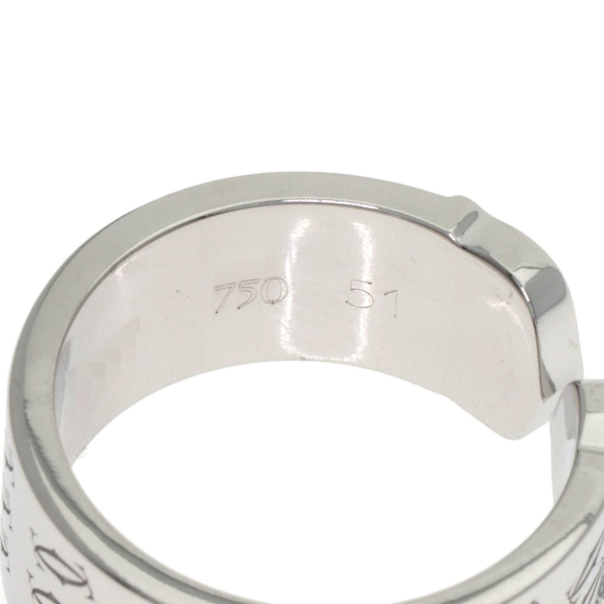 Cartier Cartier 2C 2000 Christmas Limited Edition #51 Ring 18K White Gold Women's CARTIER Size ONE SIZE - 6 Thumbnail